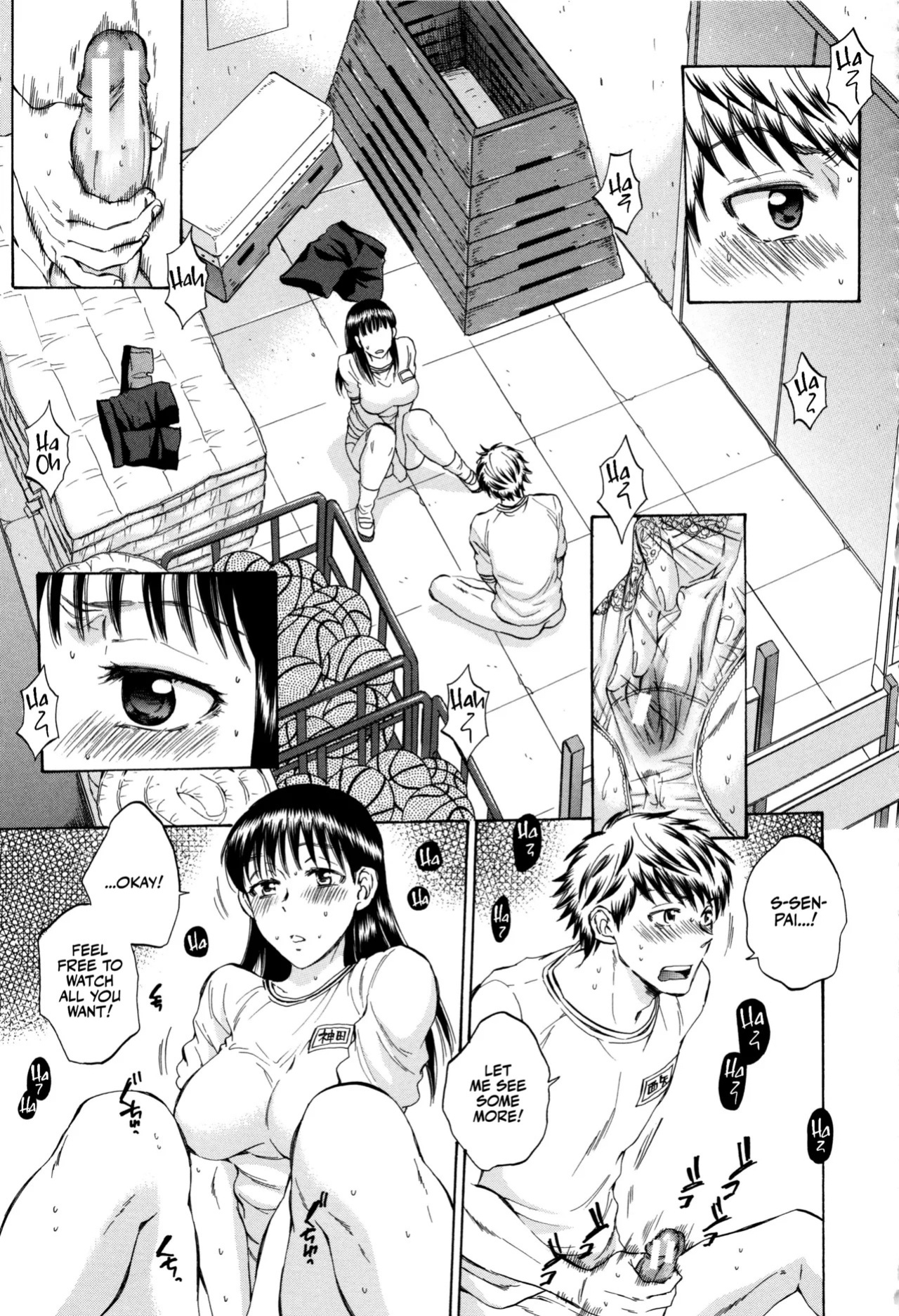 [Sabusuka] Kanojo ga Miteru Boku no Sex | His Girlfriend's Watching Us Have Sex! [English] [Team Rabu2]