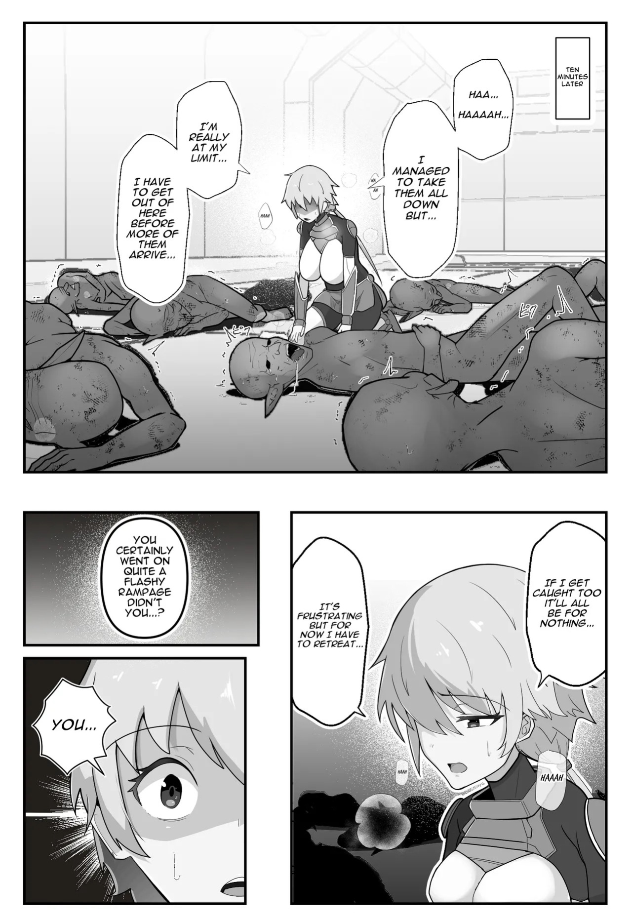 [Arujima] Soukou Senki Assault Pink ~Uragiri no Henshin Heroine~ [English]
