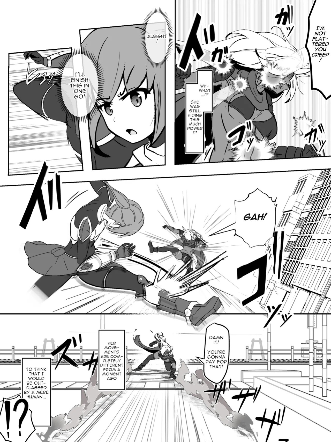 [Arujima] Soukou Senki Assault Blue ~Haiboku Heroine Subete o Ubaware Zetsubousu~ [English]