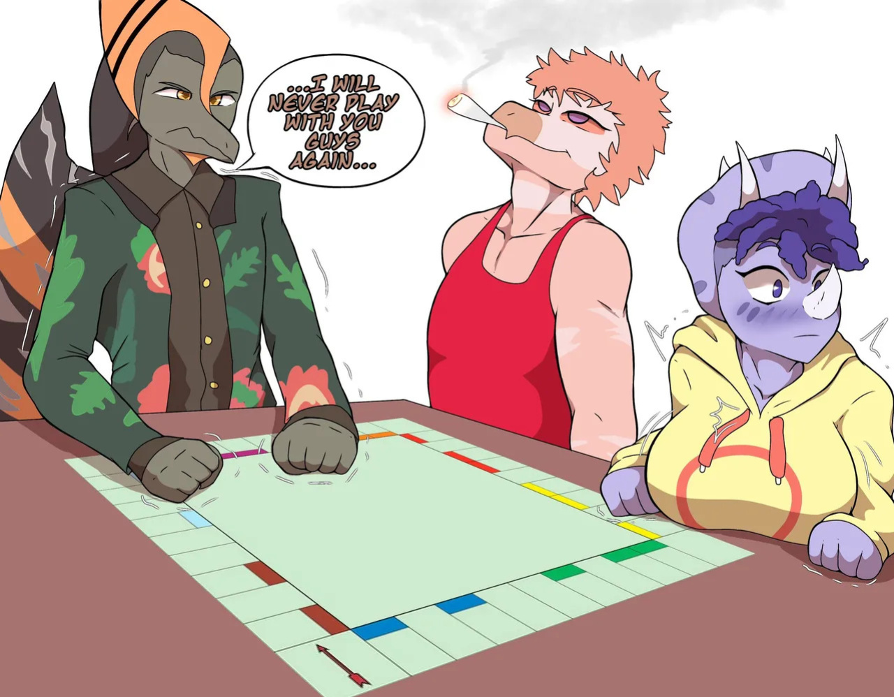 [FrederickJDraws] Snoot Game (Goodbye Volcano High)