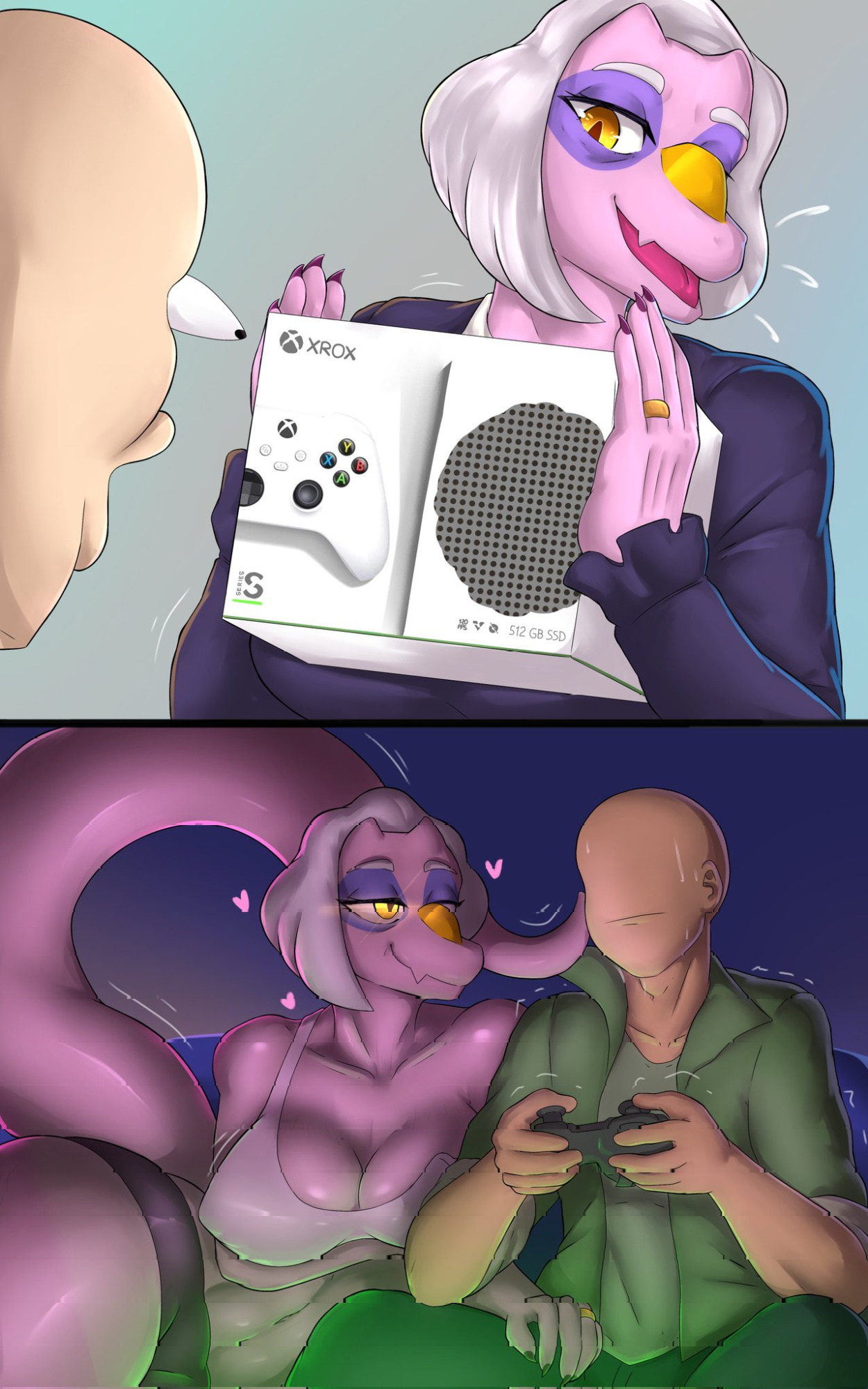 [FrederickJDraws] Snoot Game (Goodbye Volcano High)