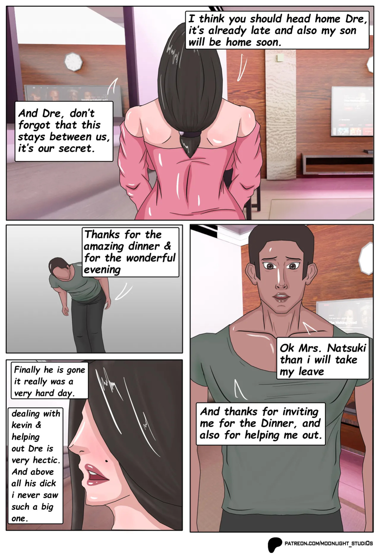 Mom handles the bully chapter 1-4 [Moonlight_studios]