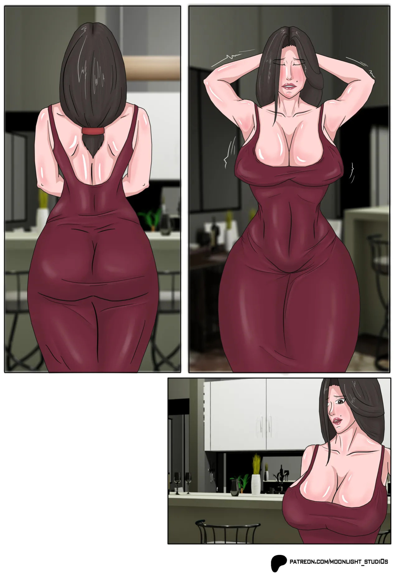 Mom handles the bully chapter 1-4 [Moonlight_studios]