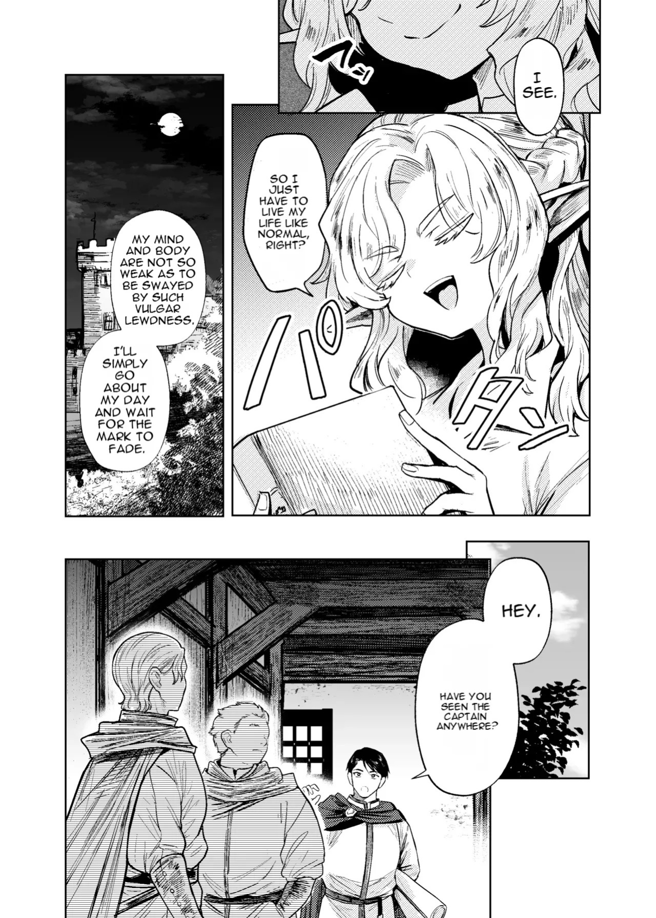 [Kanimura Hanten (Kanimura Ebio)] Seikishi Danchou-sama wa Injutsu no Chiryou no Tame ni Shoukan e Ikimashita | The Holy Knight Commander Visited a Brothel to Cure His Curse [English] [Digital]