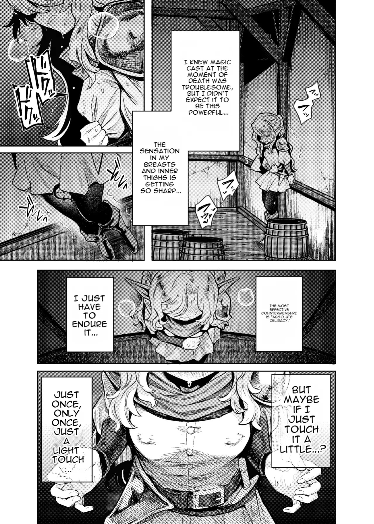 [Kanimura Hanten (Kanimura Ebio)] Seikishi Danchou-sama wa Injutsu no Chiryou no Tame ni Shoukan e Ikimashita | The Holy Knight Commander Visited a Brothel to Cure His Curse [English] [Digital]