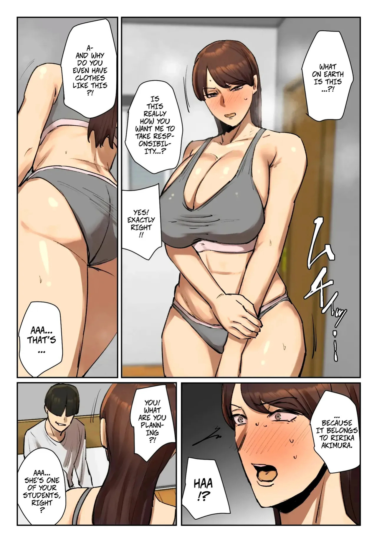 [Chotto B-sen] Strip Down To Your Underwear and Appologize To Your Student -- Seito no Shitagi o Tsukete Shazai Shiro [Full Color-ban]