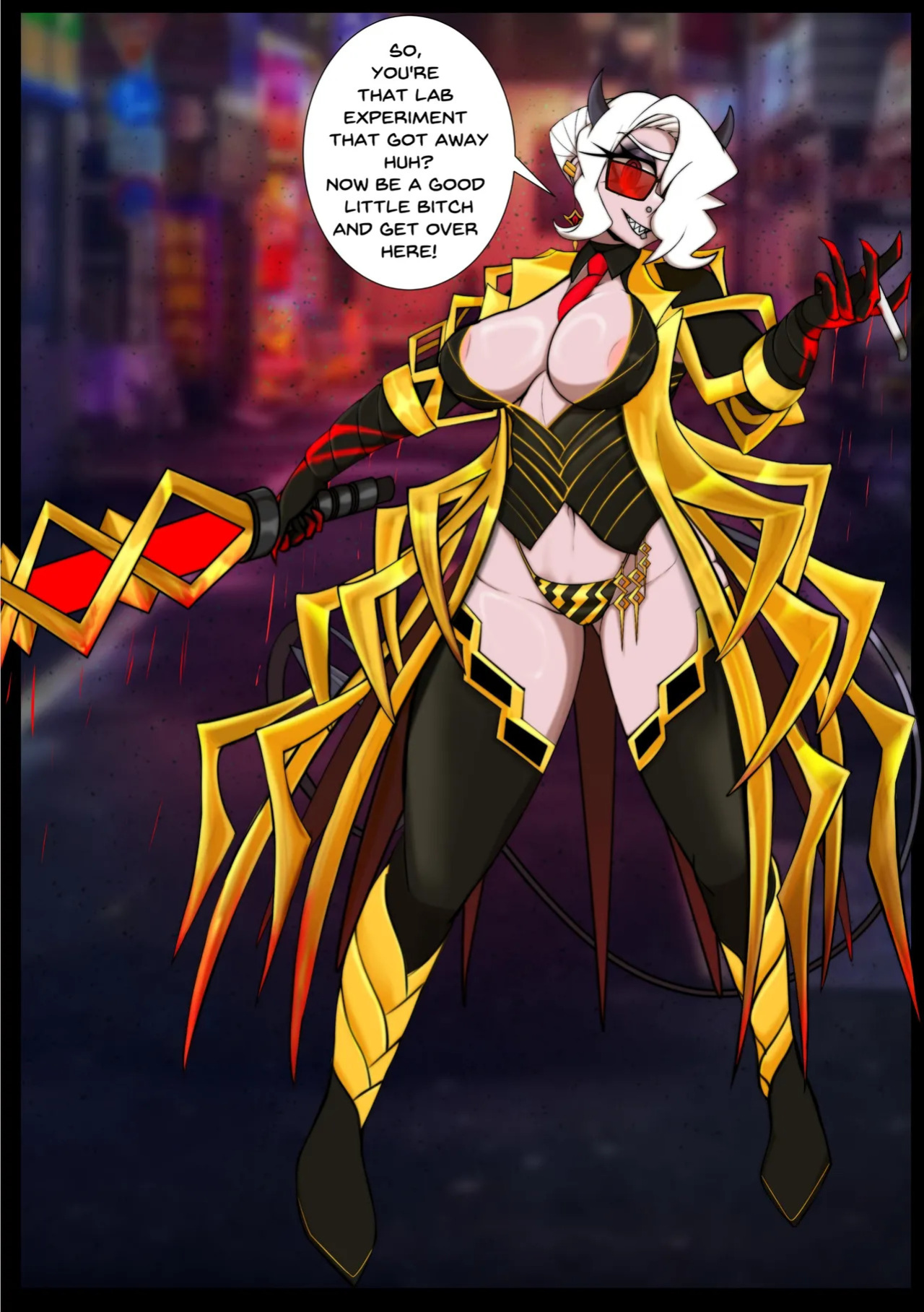 [ theeyeofmonitor ] zdrara and the fiend steed (helltaker)