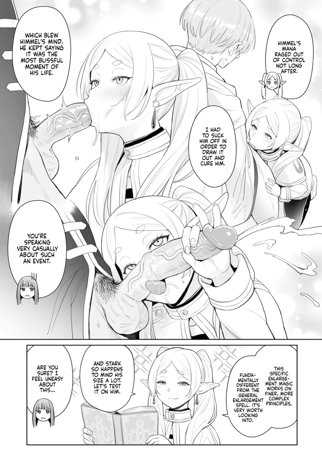 [COMEX (Zhen Lu)] Chinchin ga ookiku naru mahou | A Spell That Makes Your Dick Bigger (Sousou no Frieren) [English] [Decensored] [Digital]