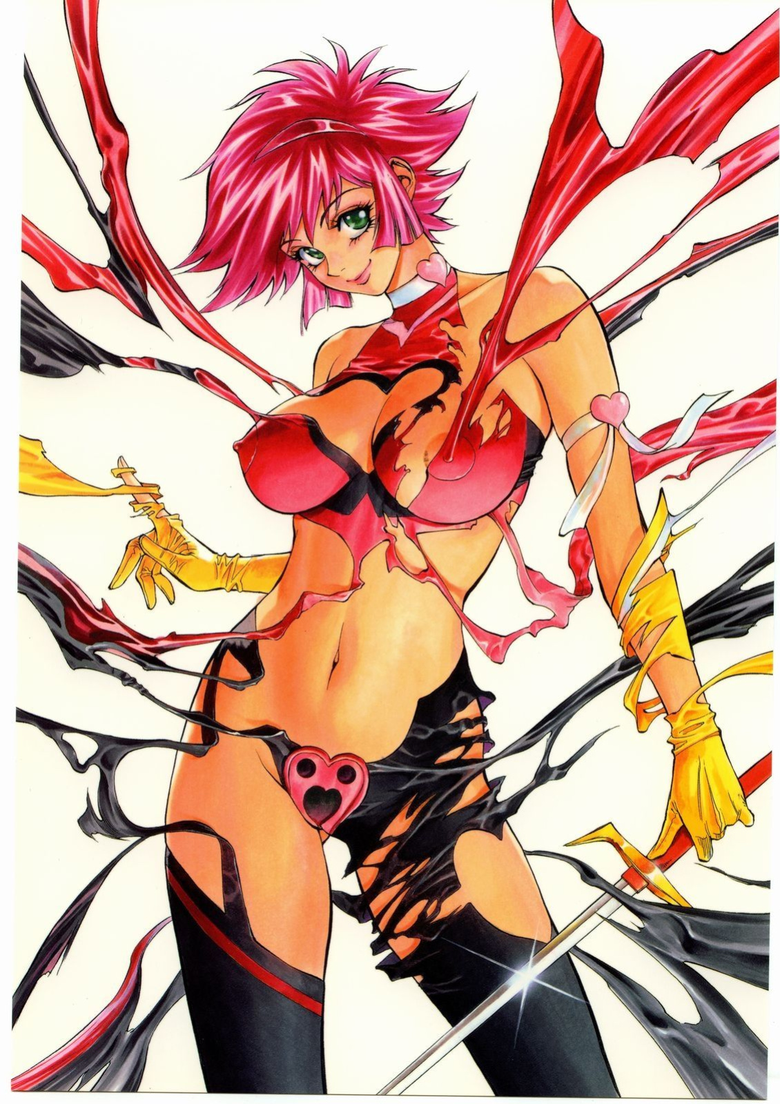 [Human High-Light Film (Nise Tsuruta Hirohisa)] Honey no Naisho (Cutey Honey) [English] [MTL]