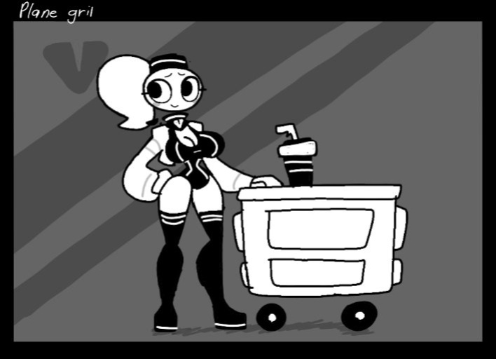 [Alexon] Plane Gal (OC)