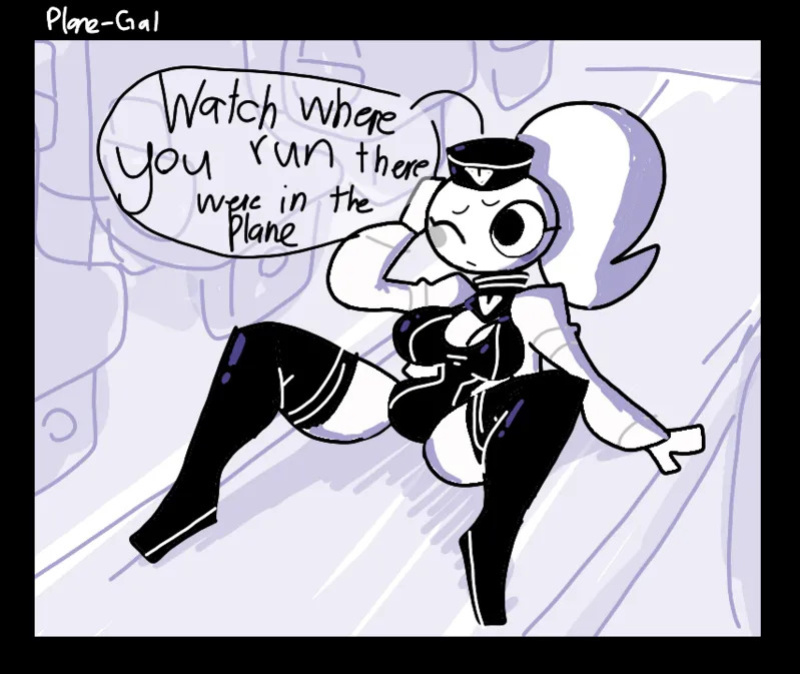 [Alexon] Plane Gal (OC)