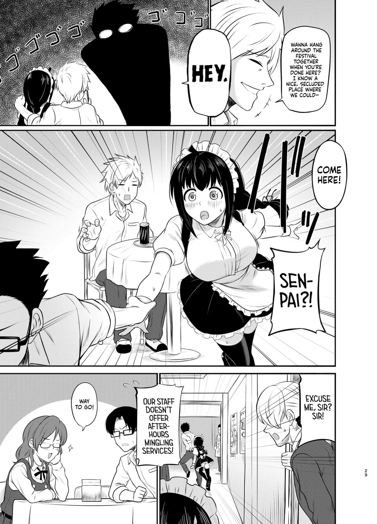 [MELODIYA (Rodion)] Megane Kouhai no Mousou Ero Shousetsu ー The Bespectacled Junior's Smut Fantasy Novel [English] [head empty] [Digital]