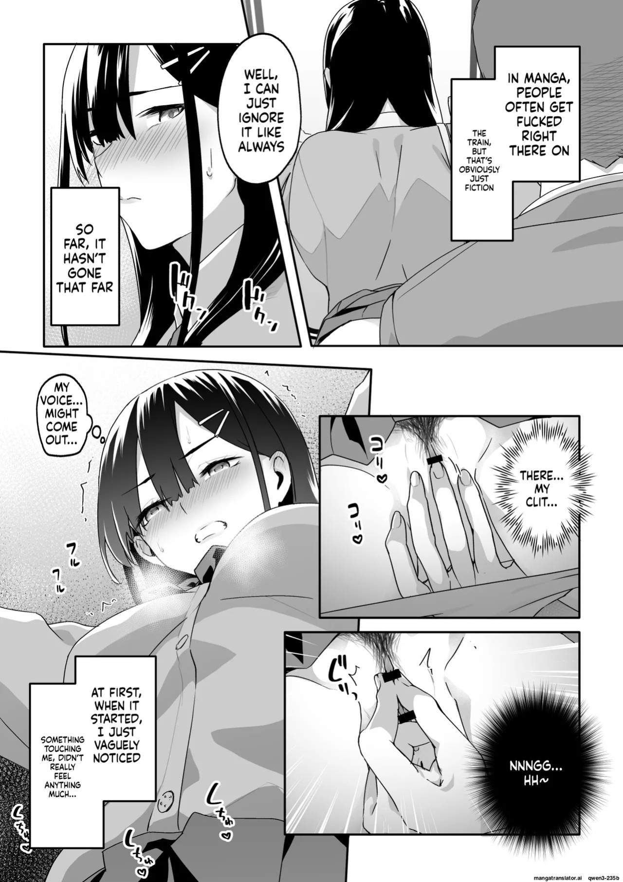 [TJ_studio (Toji)] Chikan Densha ni Hamatta JK