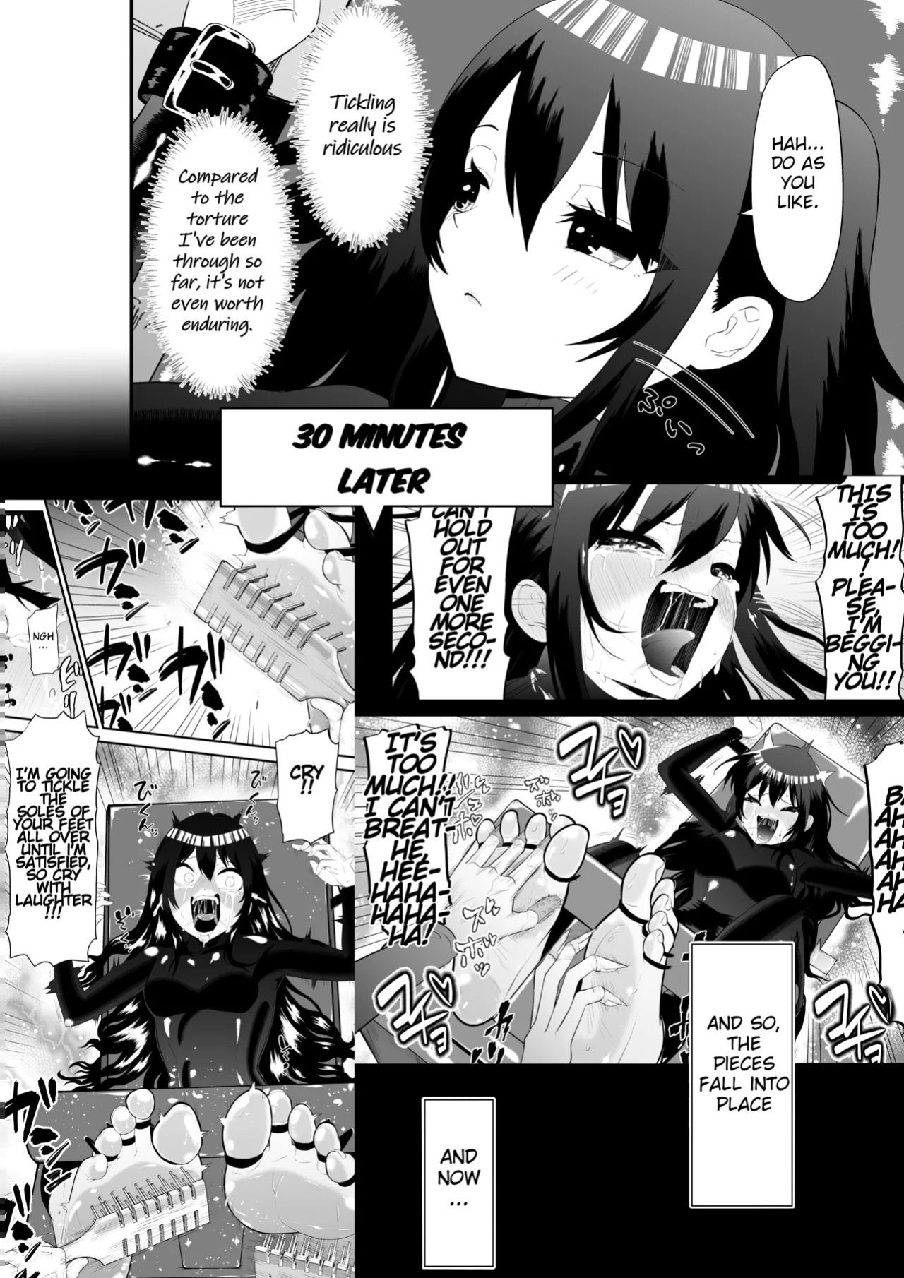[Bochobocho Gegel] Spy Girl Sole Tickle Torture Interrogation Training