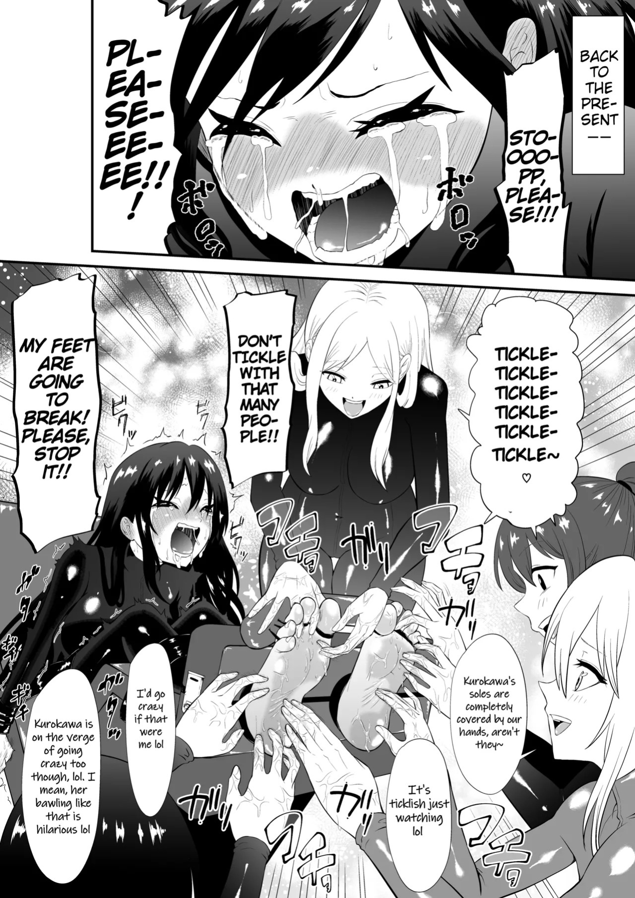[Bochobocho Gegel] Spy Girl Sole Tickle Torture Interrogation Training