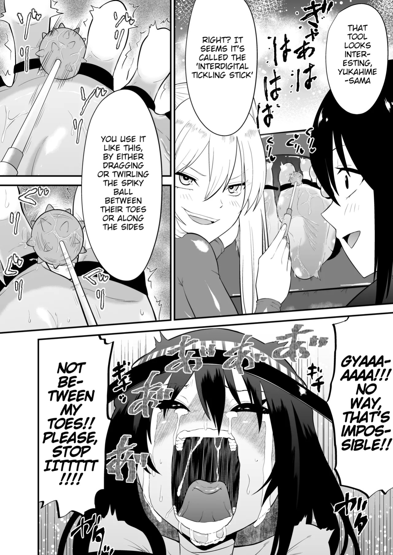 [Bochobocho Gegel] Spy Girl Sole Tickle Torture Interrogation Training