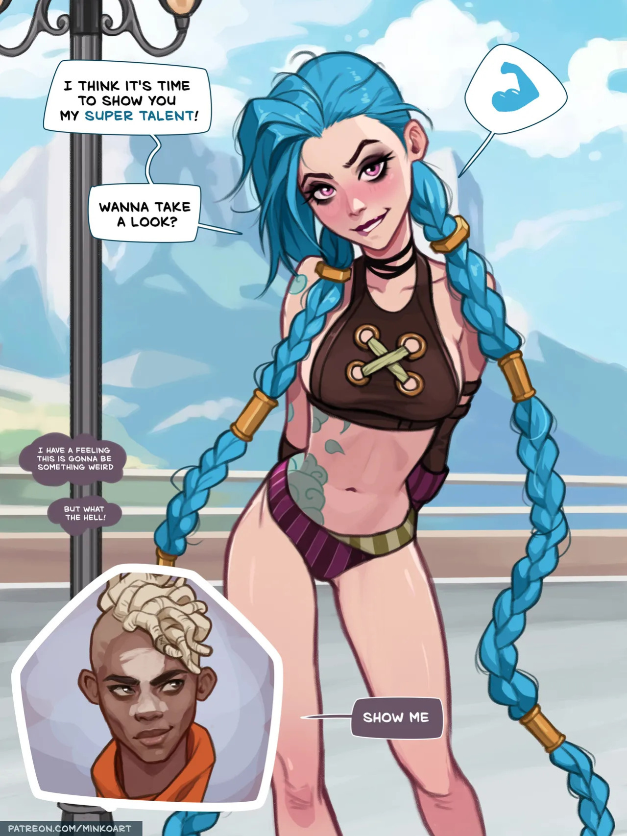 [Olena Minko] Jinx's Super Talent (Arcane: League of Legends)