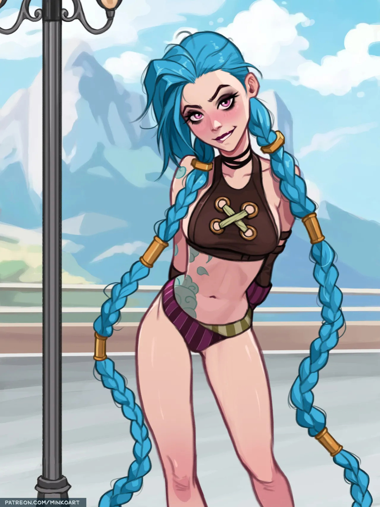 [Olena Minko] Jinx's Super Talent (Arcane: League of Legends)