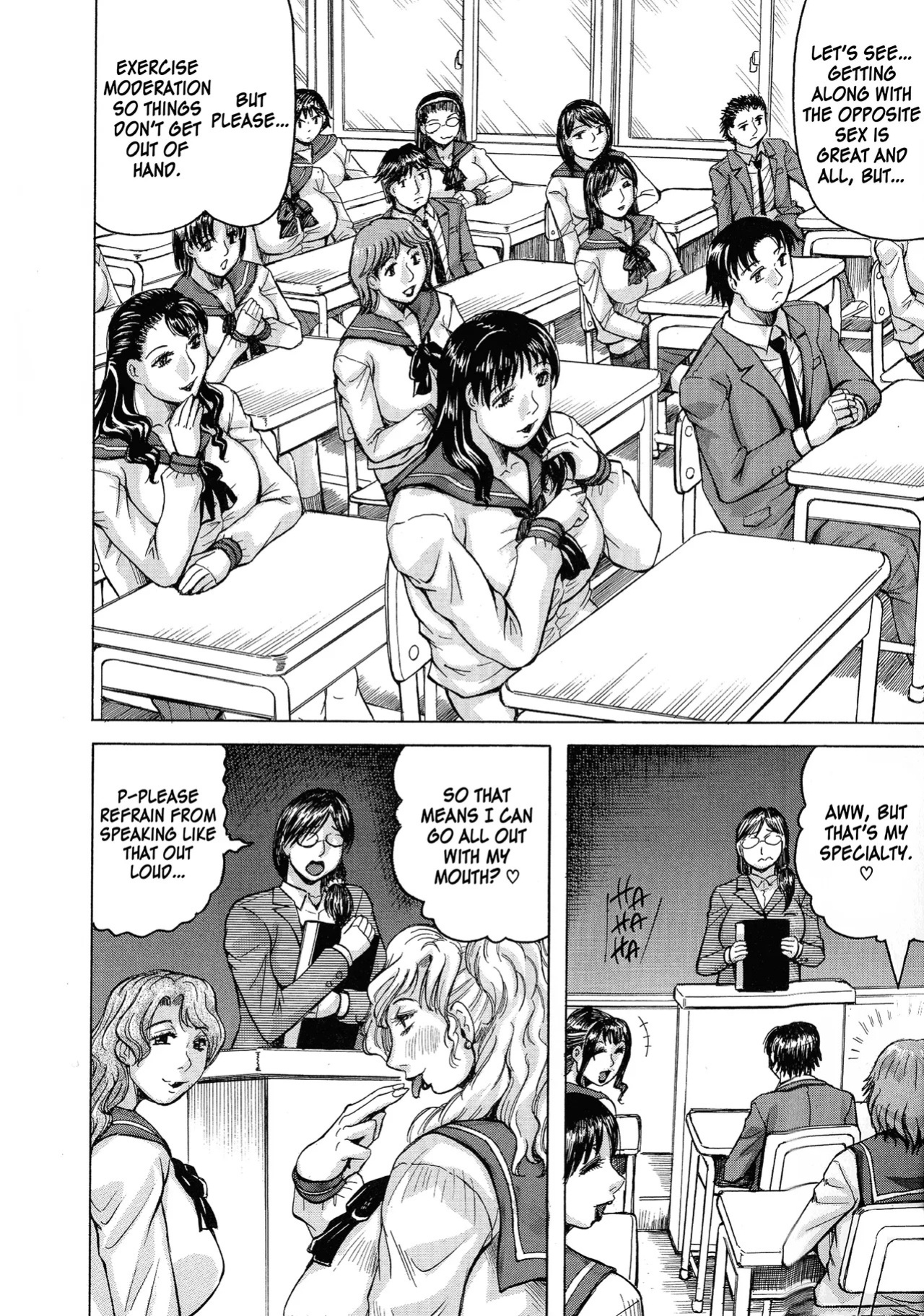 [Jamming] Jukujo Gakuen ~ Classmate wa Zen'in Jukujo ~ Okiniiri Touroku | Milf School ~All My Classmates Are Mature Women~ (Ch.1) [English] [Kinsei Translations]
