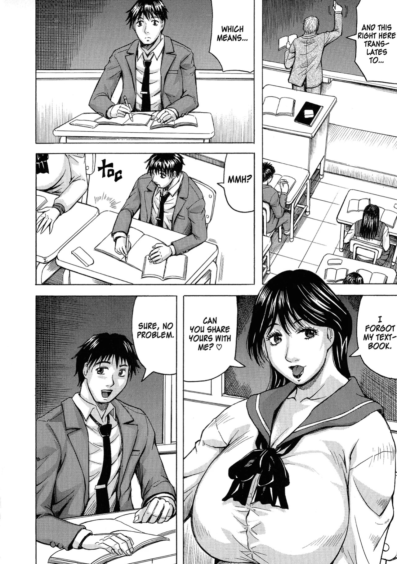 [Jamming] Jukujo Gakuen ~ Classmate wa Zen'in Jukujo ~ Okiniiri Touroku | Milf School ~All My Classmates Are Mature Women~ (Ch.1) [English] [Kinsei Translations]