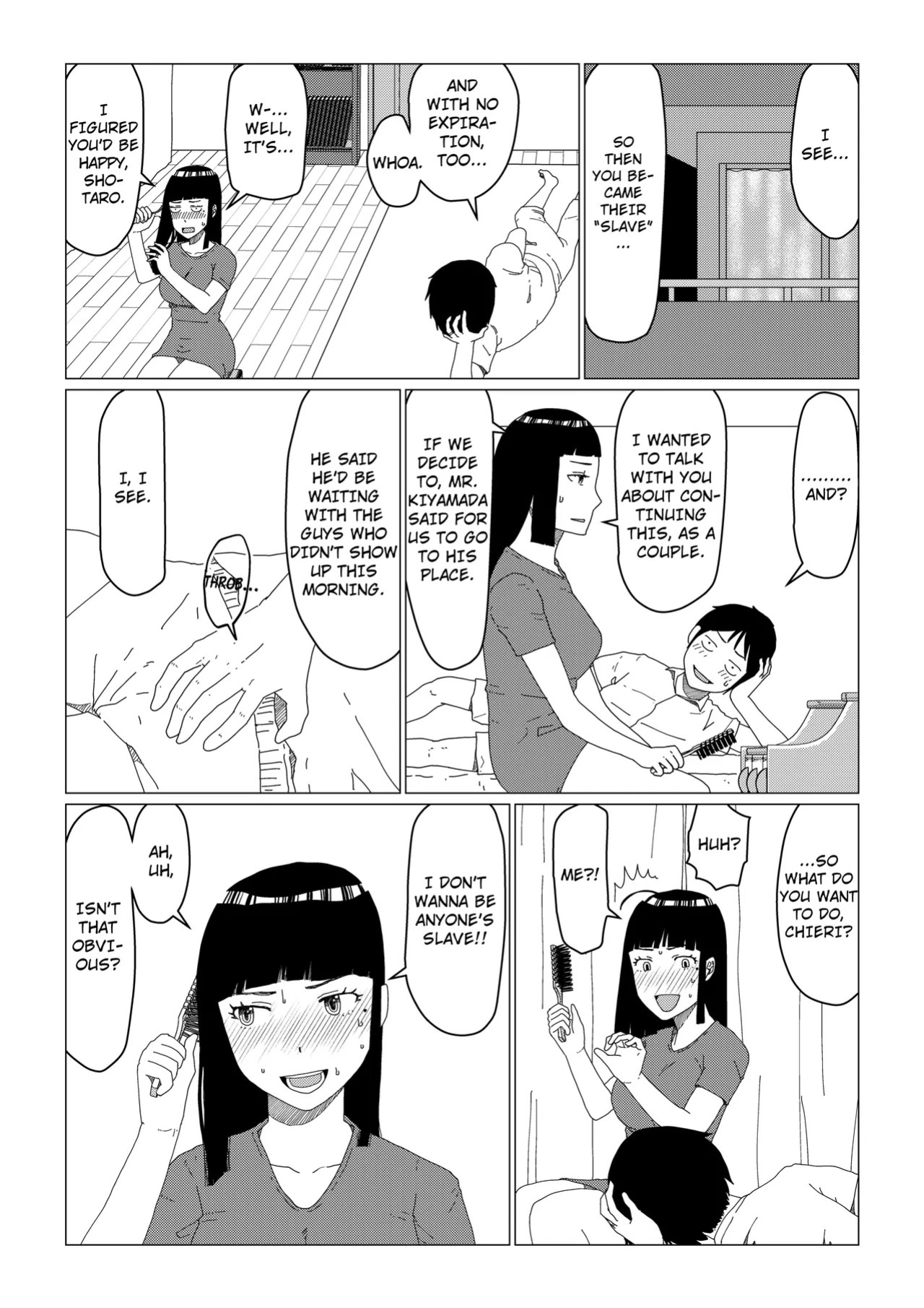 [Jigoku no Nyanko] Chieri-san Can't Lose! A Perverted Toilet Wife Who Can Be Fertilized With Anyone's Sperm With Her Husband's Approval [Full Series]