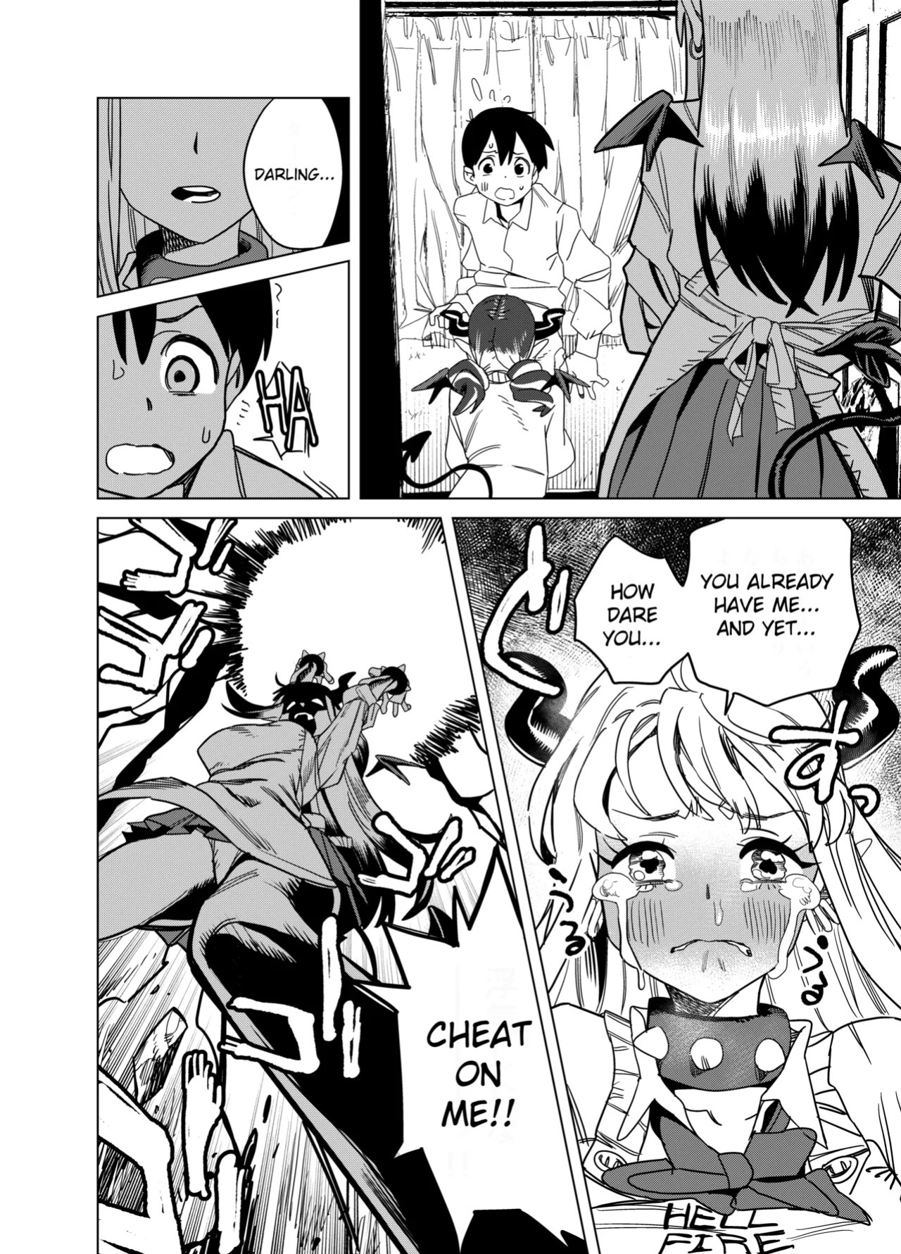[Gya-tei] Tenkou Shitekita Gal Succubus no Gochisou wa Boku Hitori!? 2 [English]