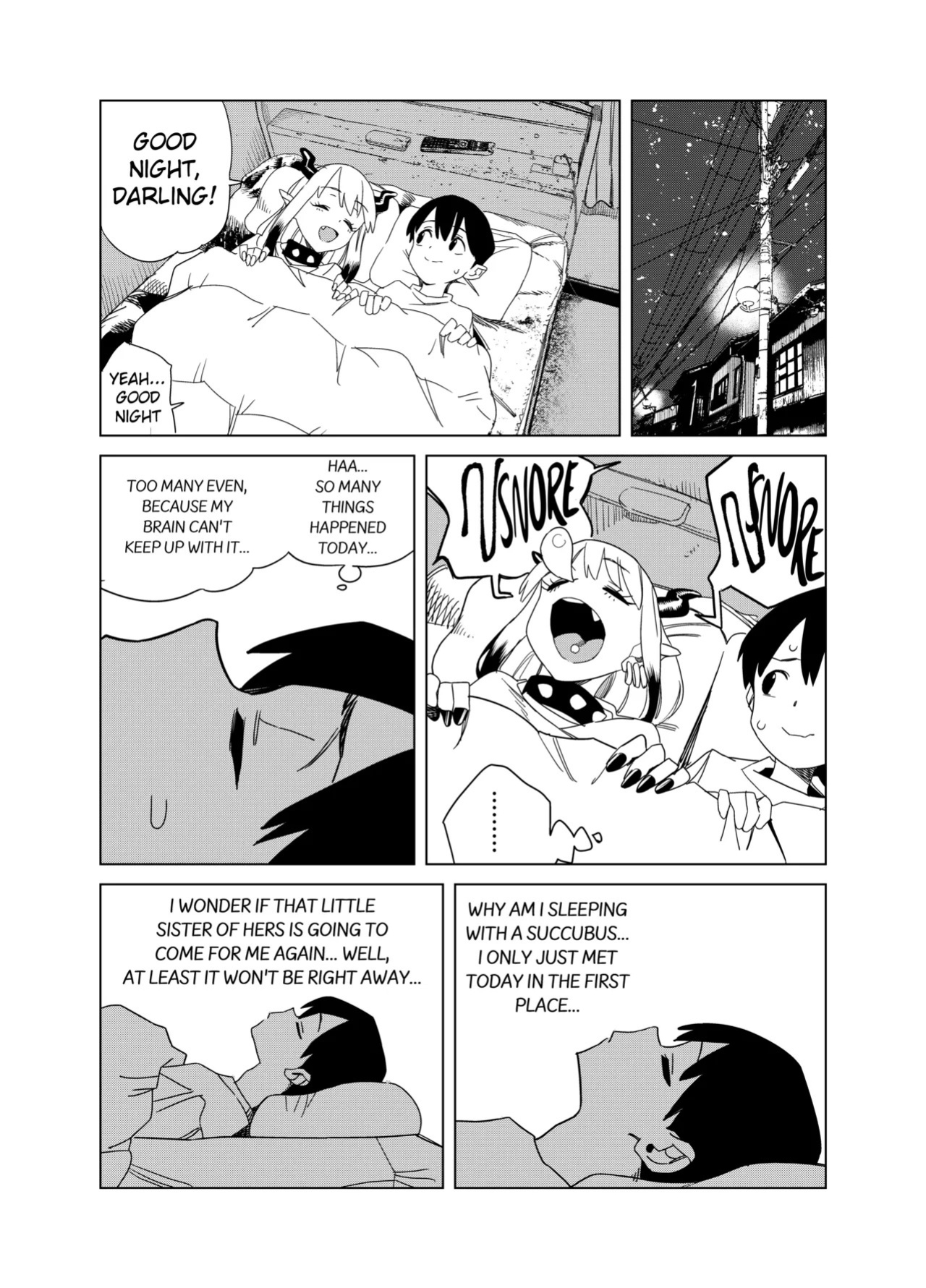 [Gya-tei] Tenkou Shitekita Gal Succubus no Gochisou wa Boku Hitori!? 2 [English]