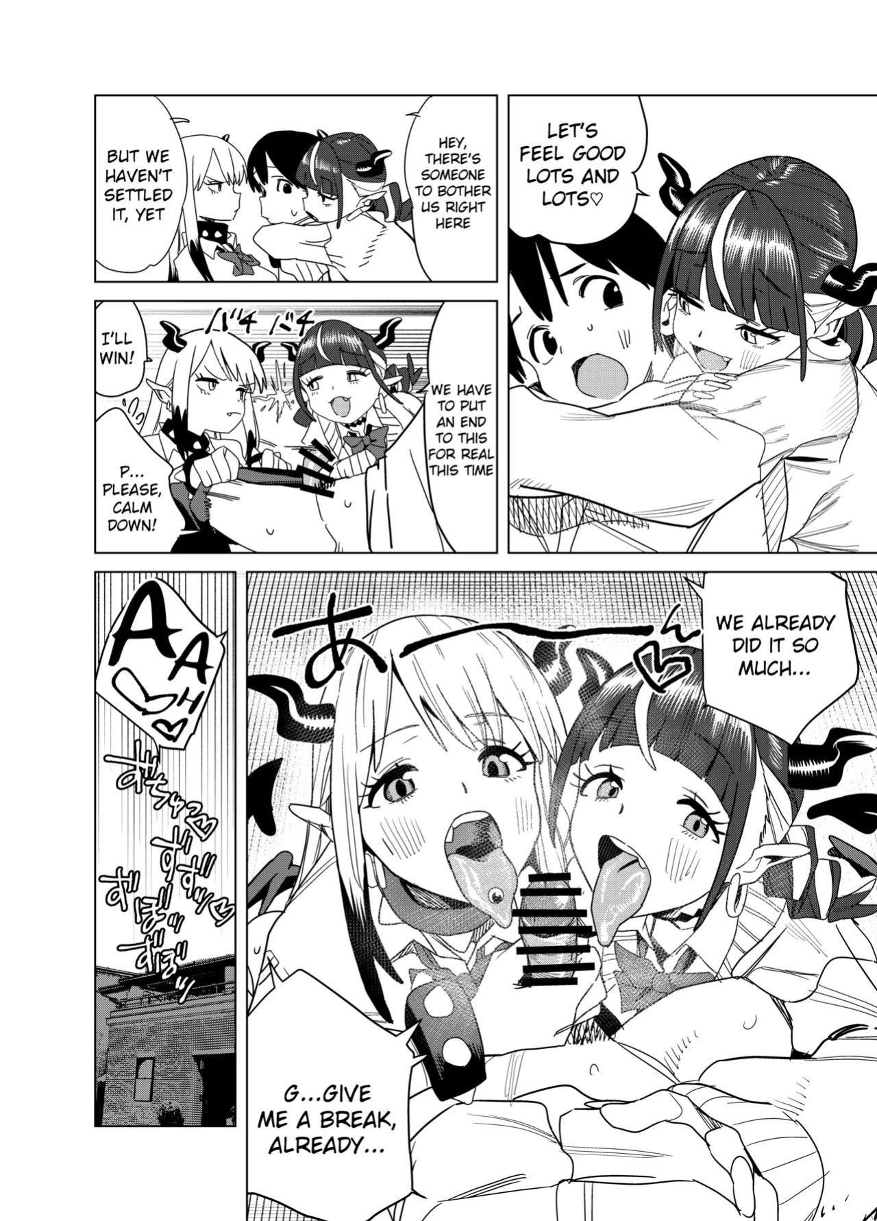 [Gya-tei] Tenkou Shitekita Gal Succubus no Gochisou wa Boku Hitori!? 2 [English]