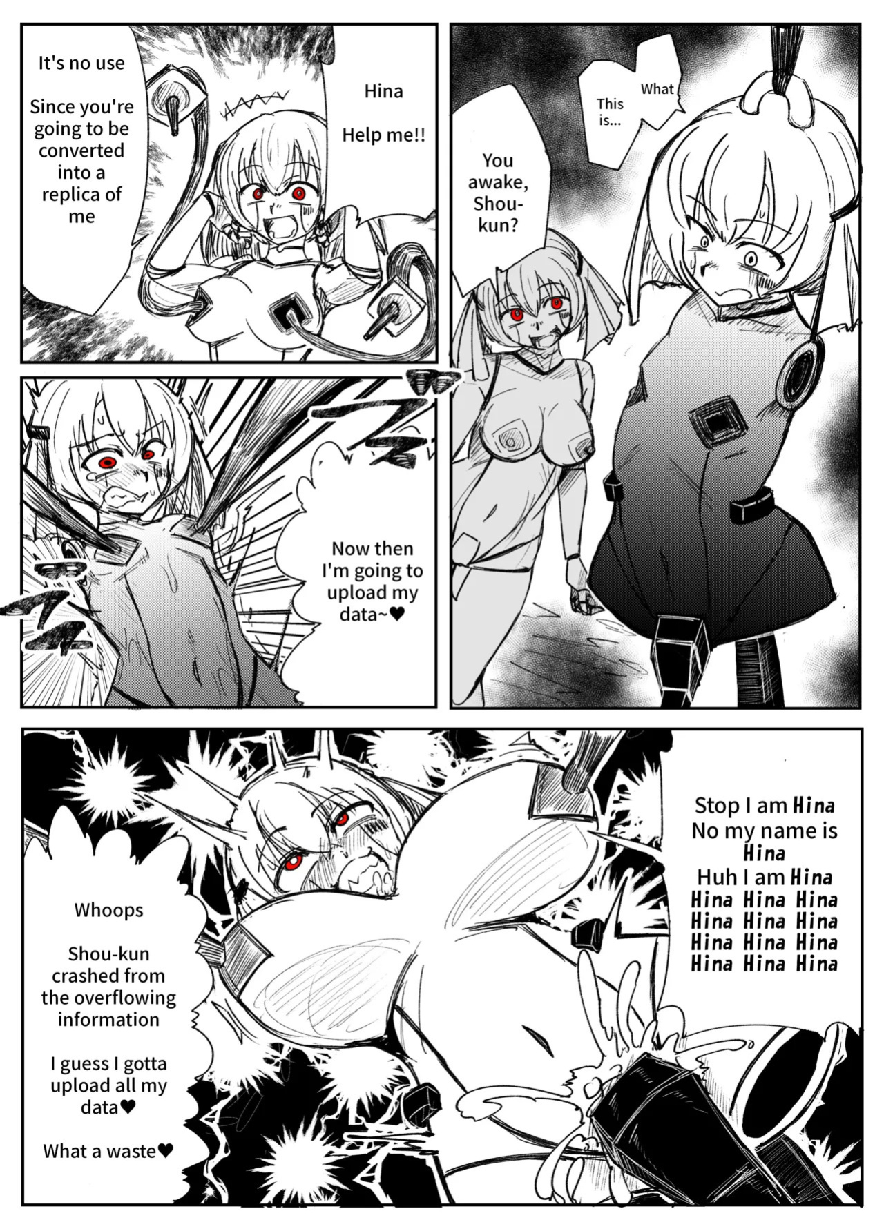 [Tousyoku] Girls School Mechanization Manga 1-7 [English]