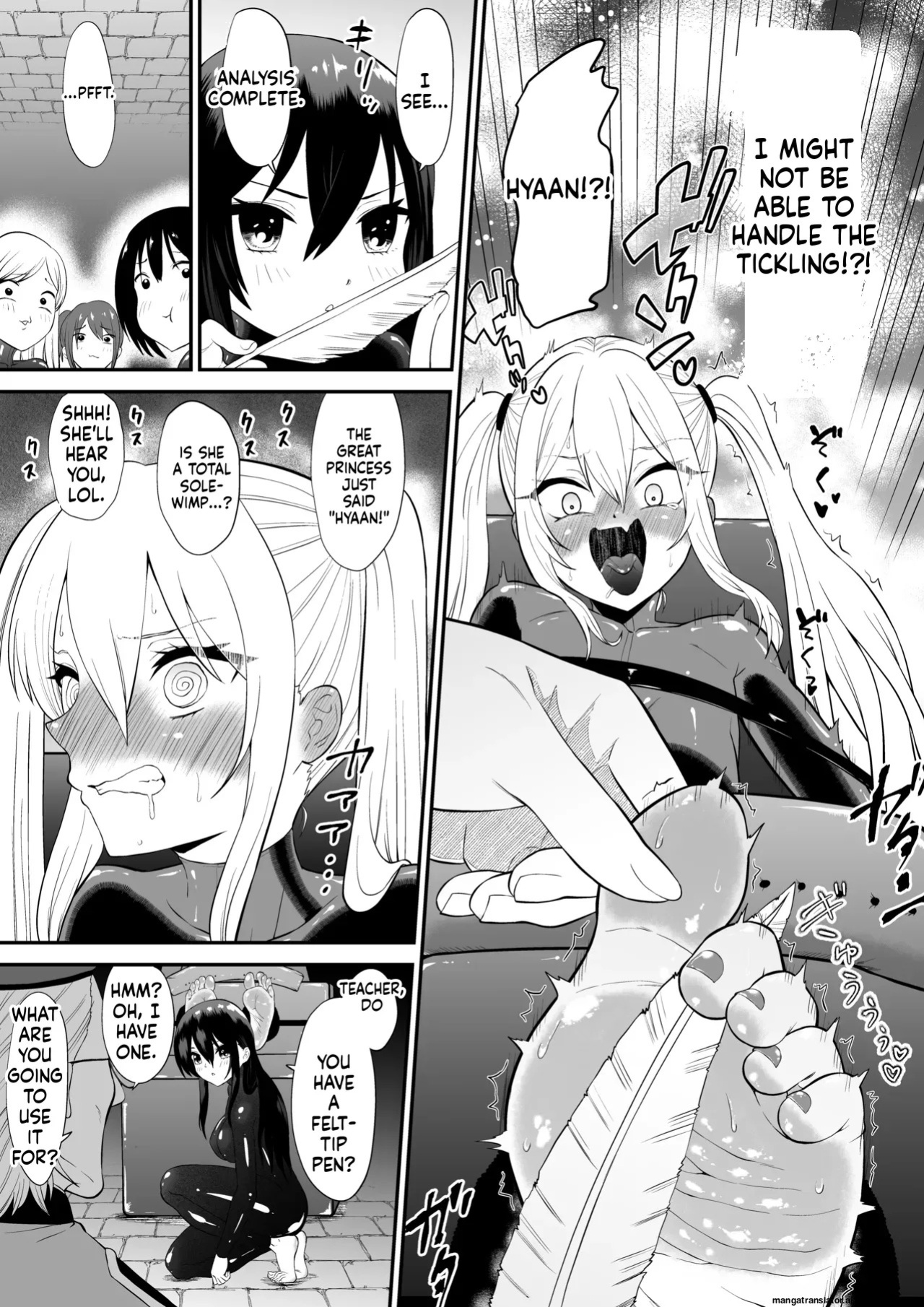 [Bocyobocyo Gegel (Bocyobocyo)] Spy Girl Sole Tickle Torture Interrogation Training 2