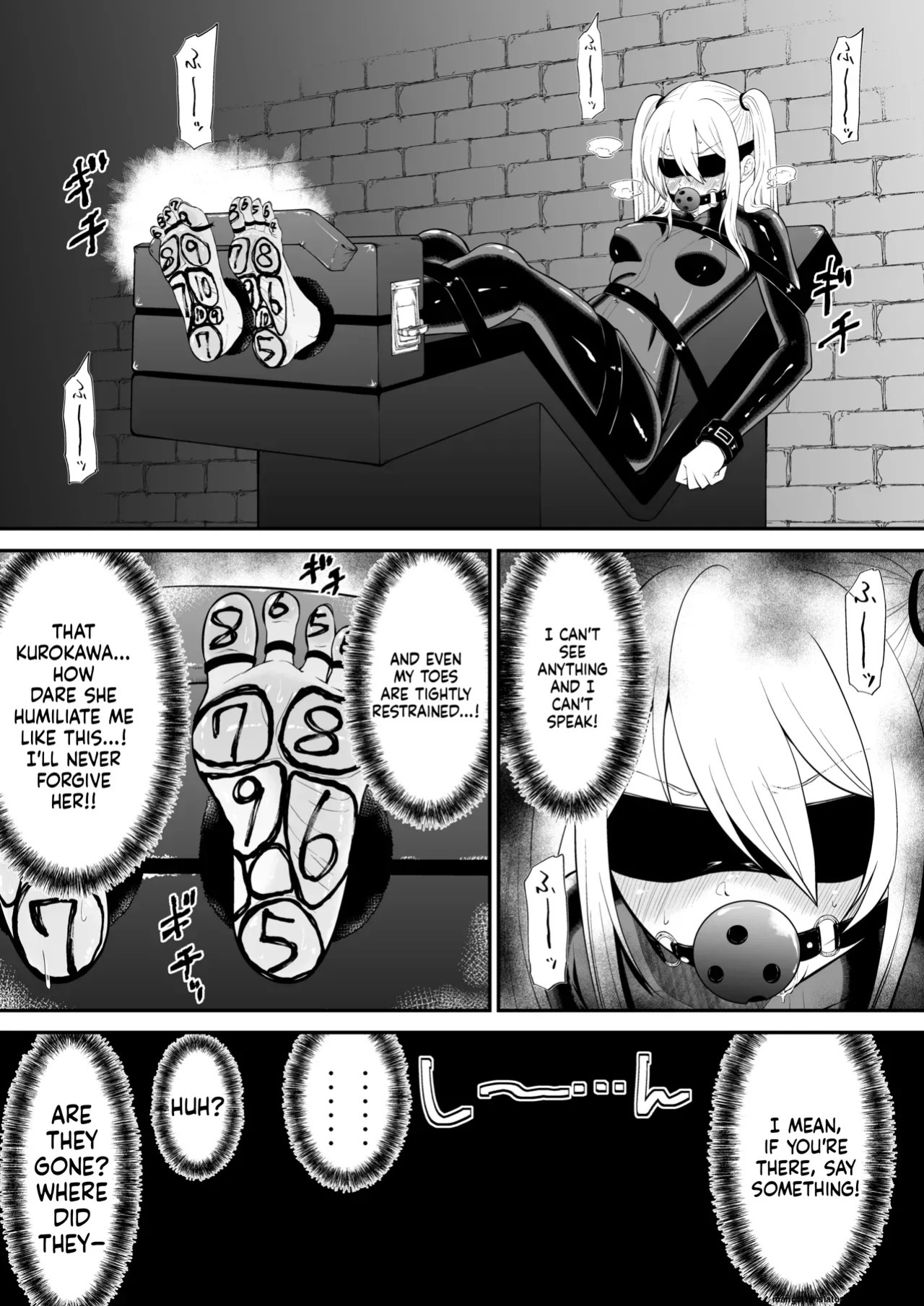 [Bocyobocyo Gegel (Bocyobocyo)] Spy Girl Sole Tickle Torture Interrogation Training 2