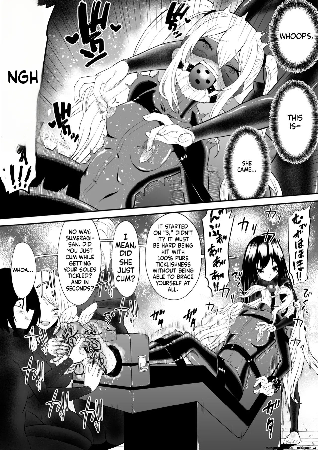 [Bocyobocyo Gegel (Bocyobocyo)] Spy Girl Sole Tickle Torture Interrogation Training 2
