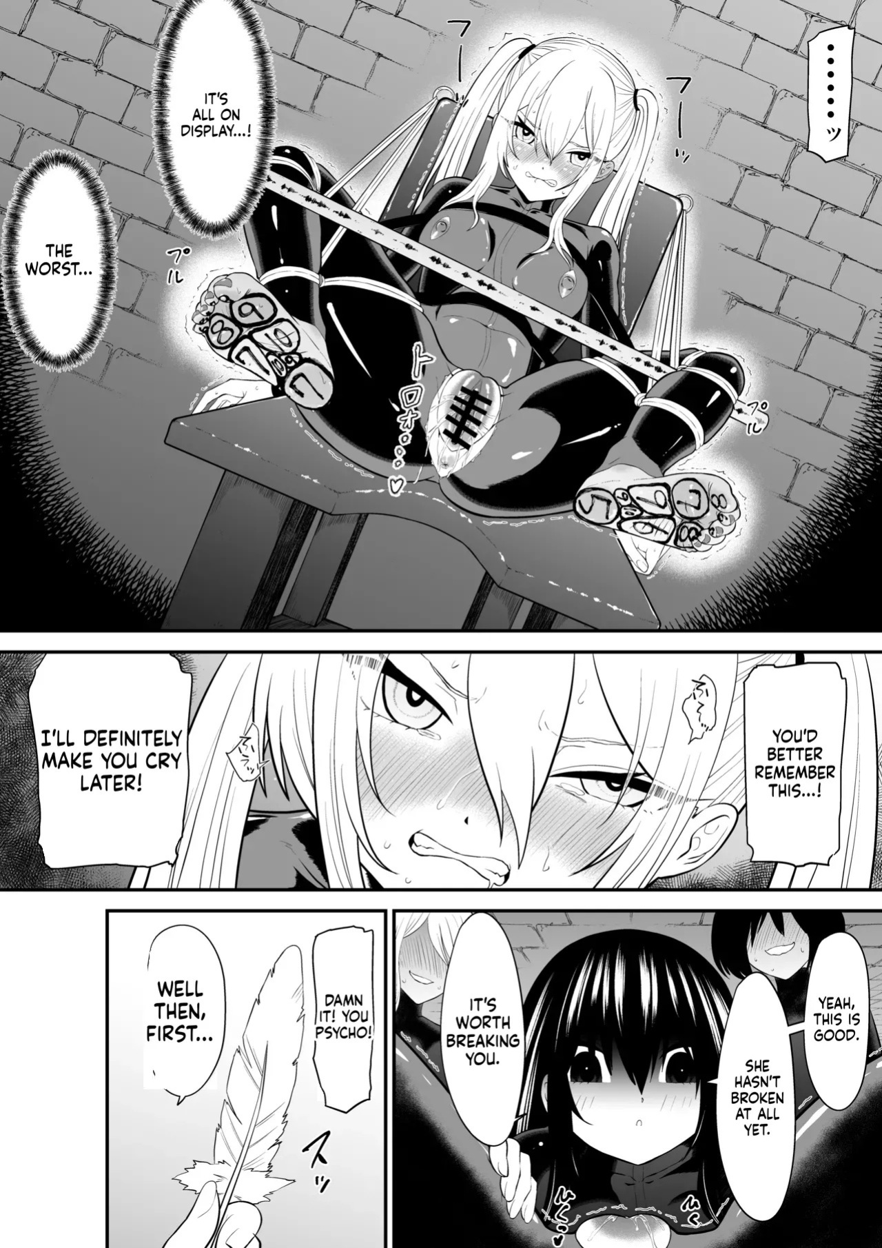 [Bocyobocyo Gegel (Bocyobocyo)] Spy Girl Sole Tickle Torture Interrogation Training 2