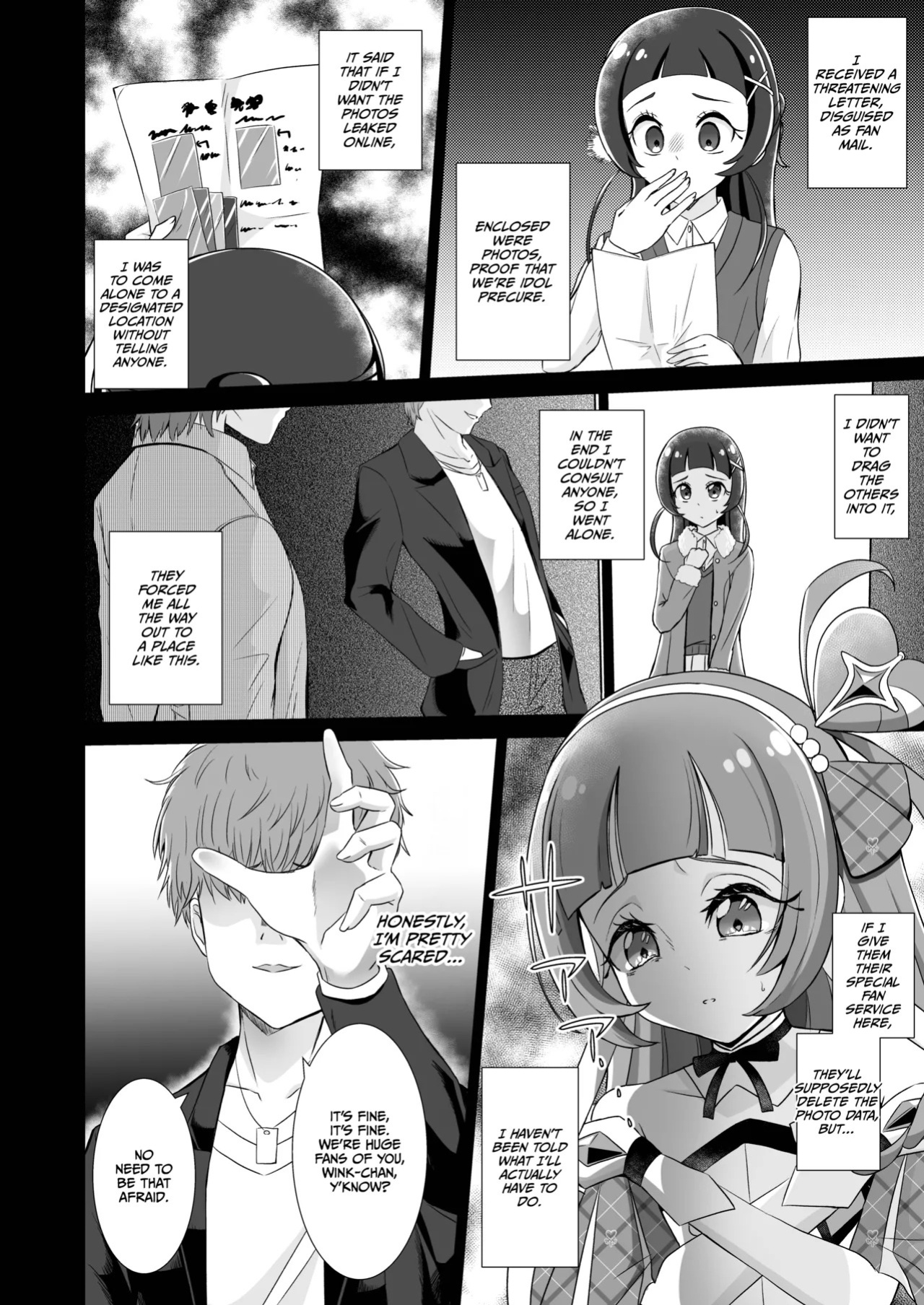 [Toumeiryuu no Margaret (Momoisaki Hayato)] Cure Wink Kyouhaku Ryoujoku (Kimi to Idol PreCure) [English] [CulturedCommissions] [Digital]
