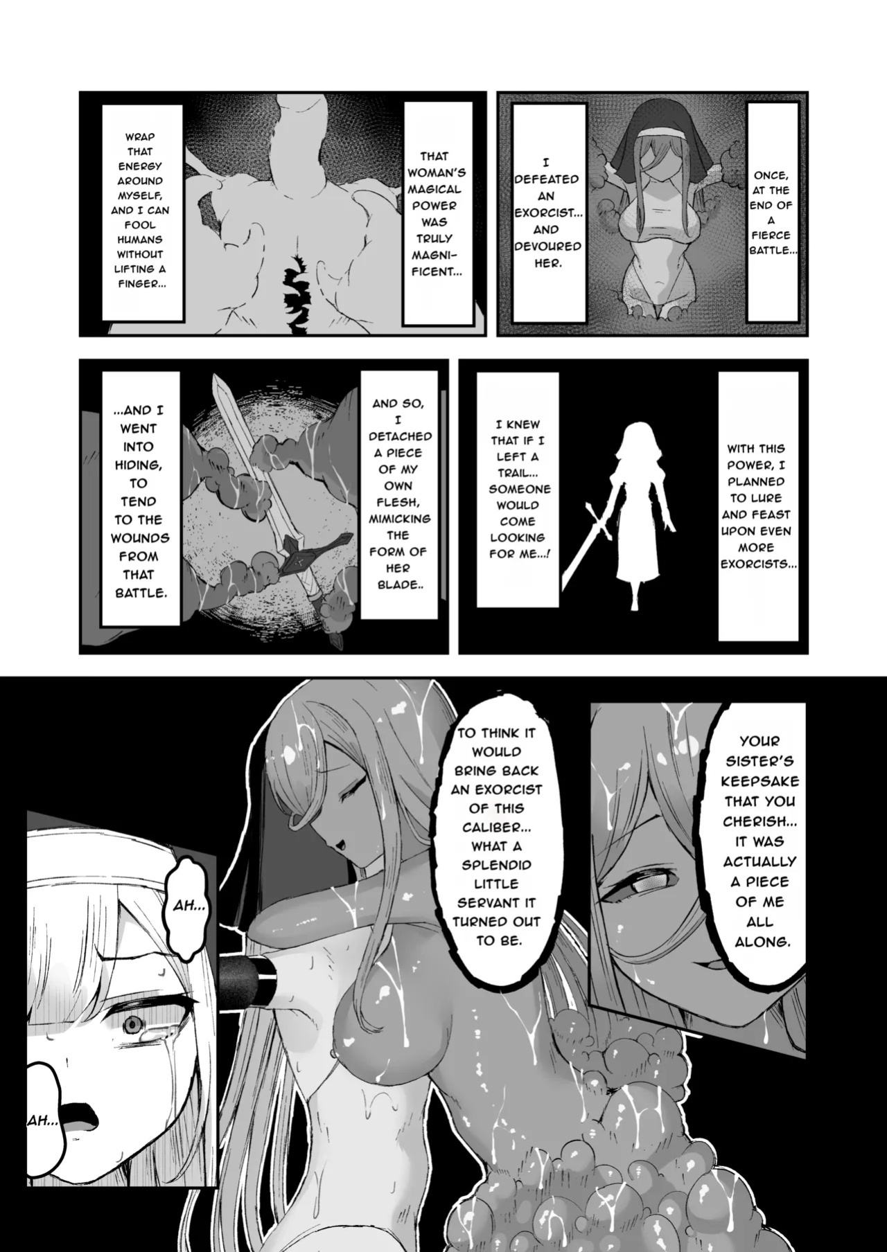(C107) [Tamazushi (Shiratama)] Sugoude Shisutā ga Seiken ni Makasare-ru Hanashi - Story of an Elite Sister Being Bested by Holy Sword (Original) [English] [DL Version]
