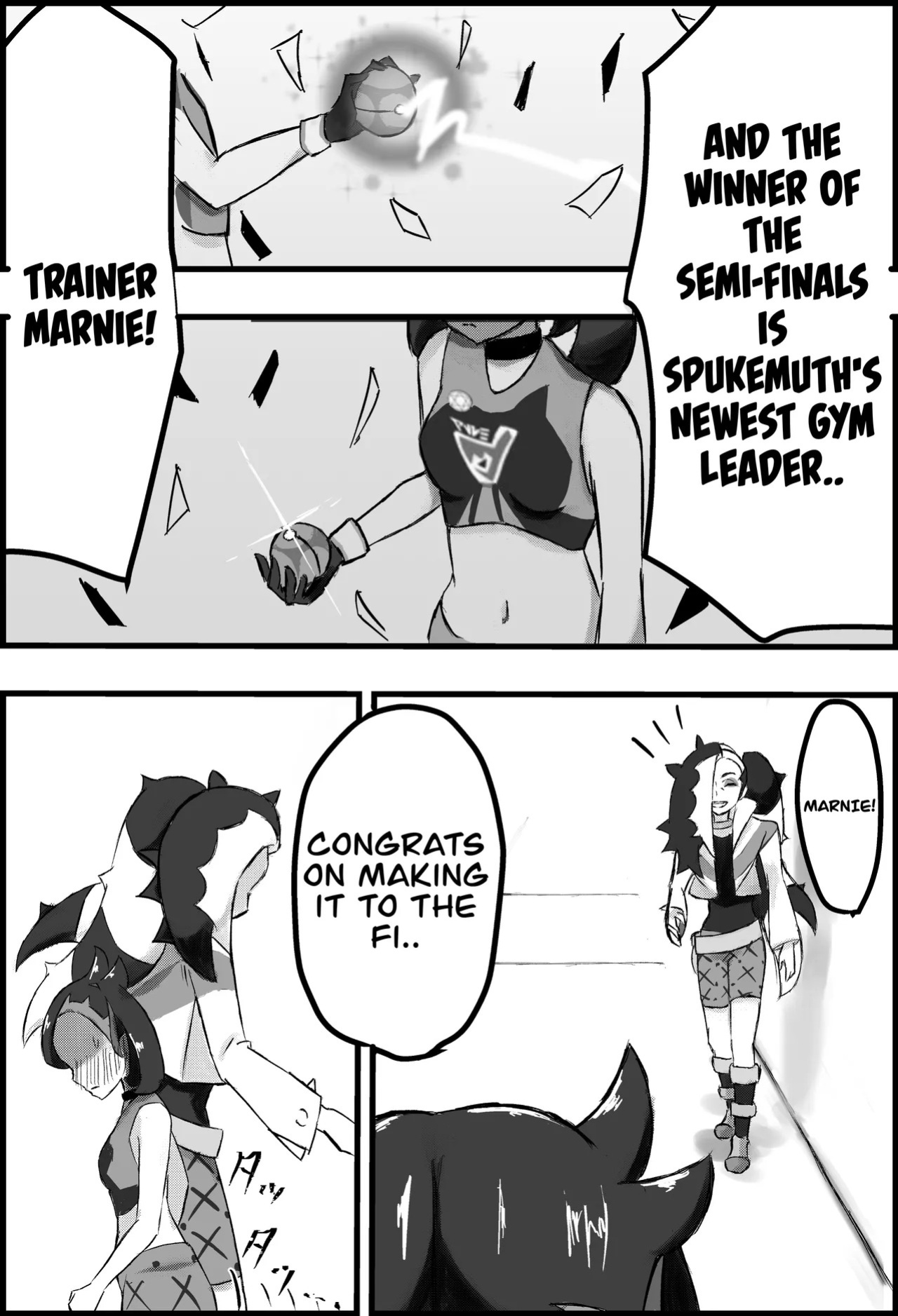 [English] [Ningen no Sei (Saga)] Marnie Genkai Kakekomi Hounyou (Pokémon Sword and Shield)