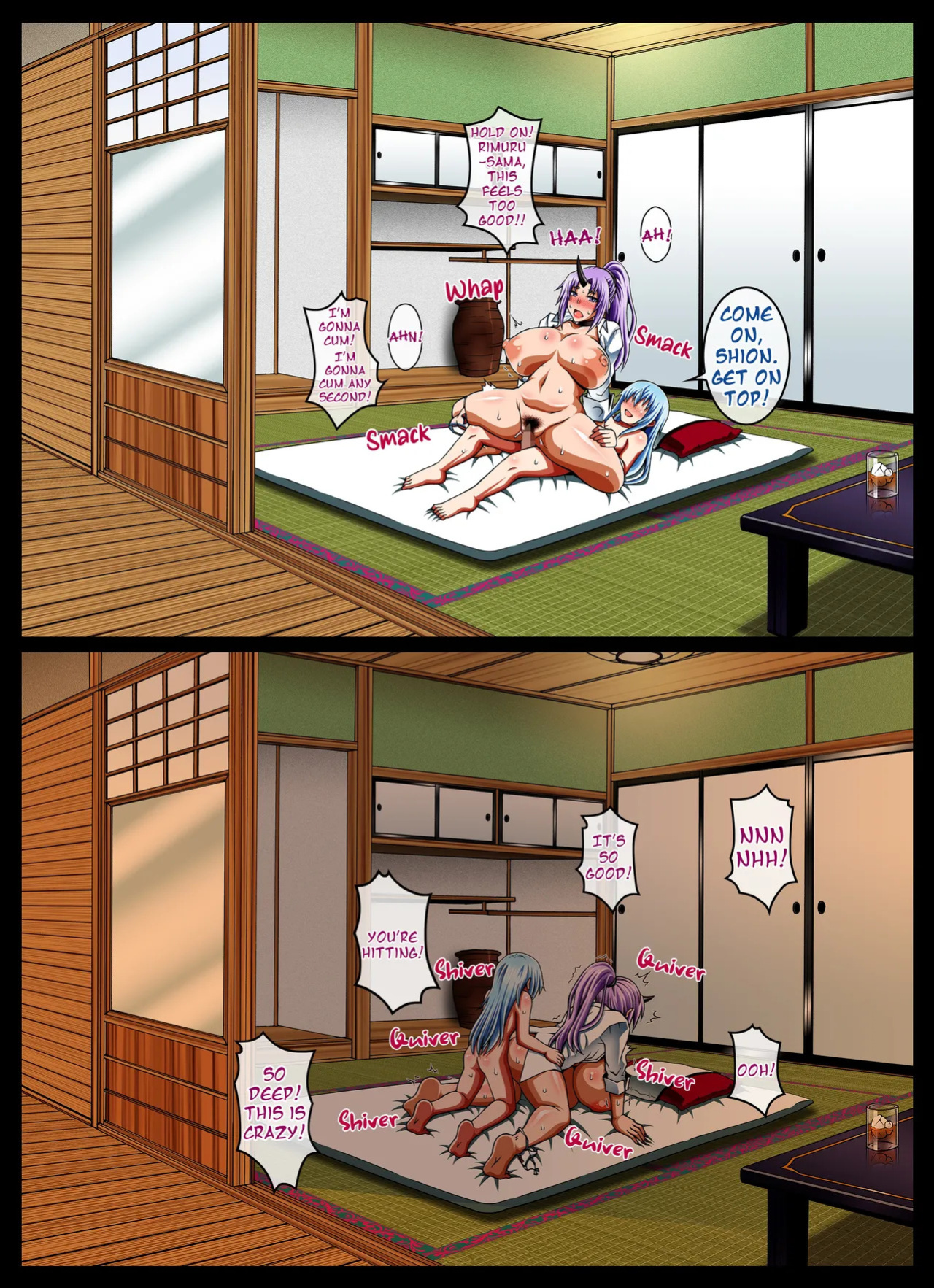 [Roshiman (Masa-nii)] Konya wa Nekasenaide Kudasaine | Please Don't Let Me Sleep Tonight (Tensei Shitara Slime datta Ken) [English] [EHCOVE]