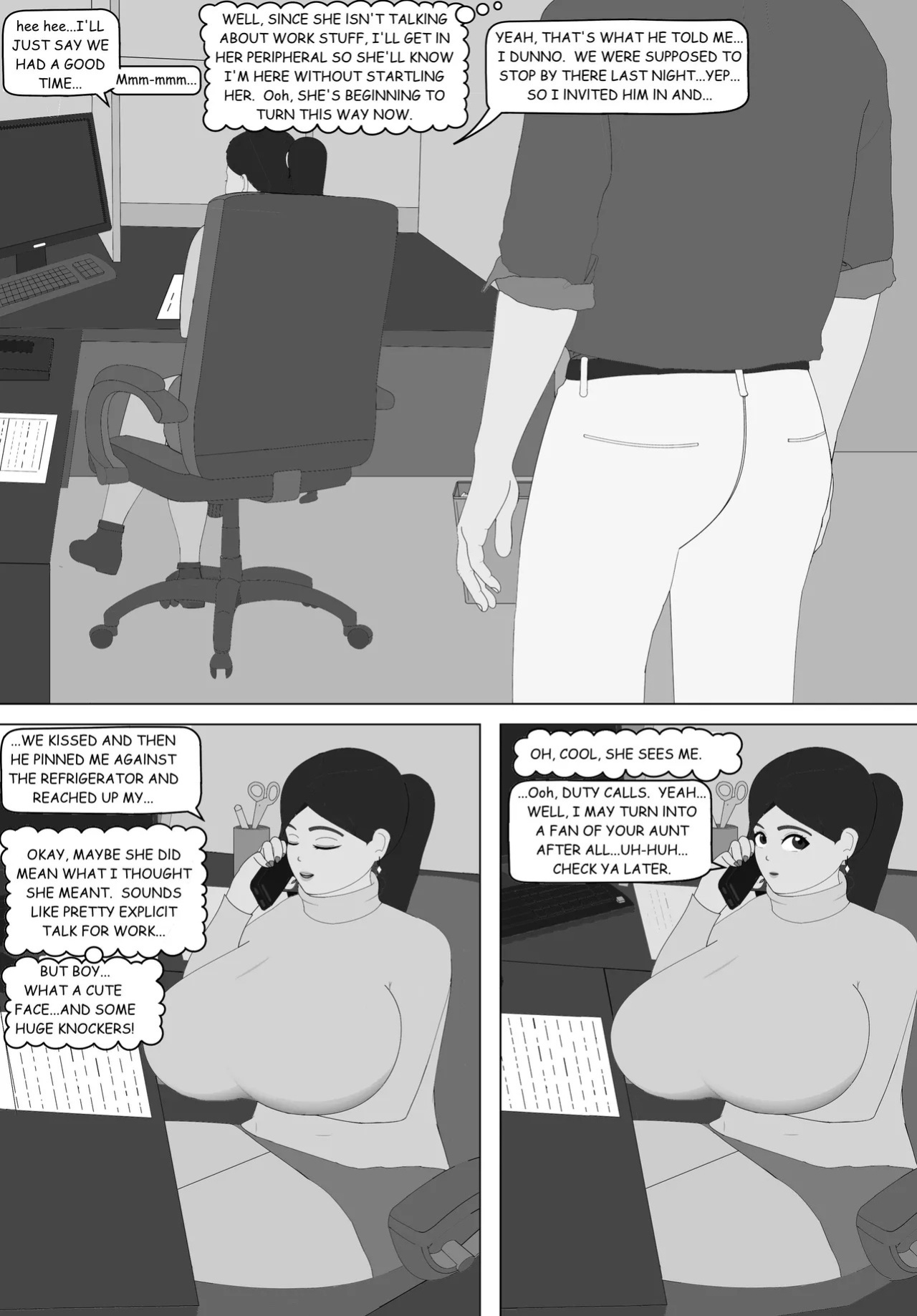 Naughty Business, Chapter 1 "Tim's First Day"