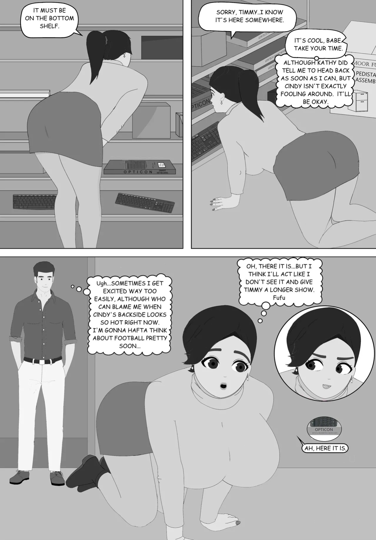 Naughty Business, Chapter 1 "Tim's First Day"