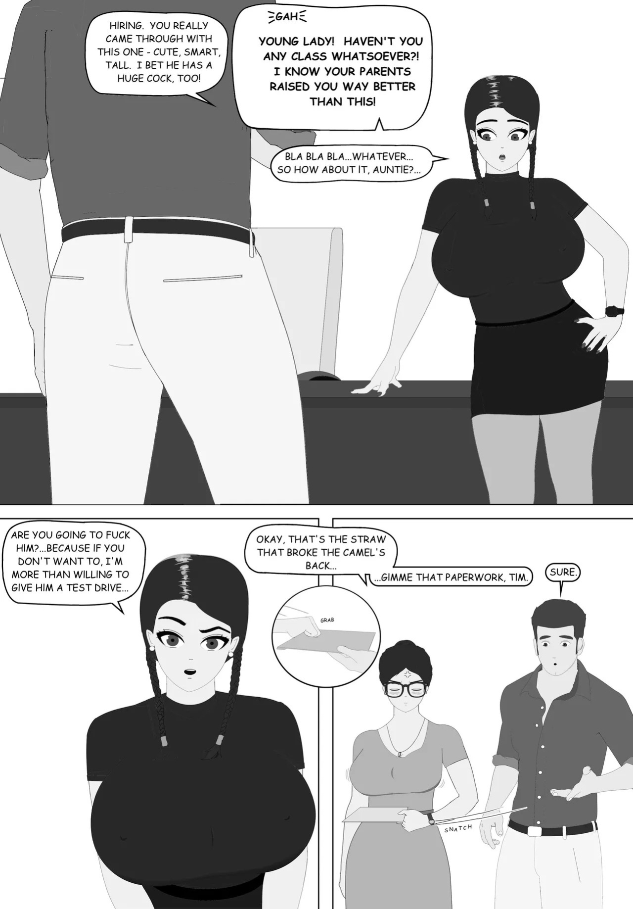 Naughty Business, Chapter 1 "Tim's First Day"