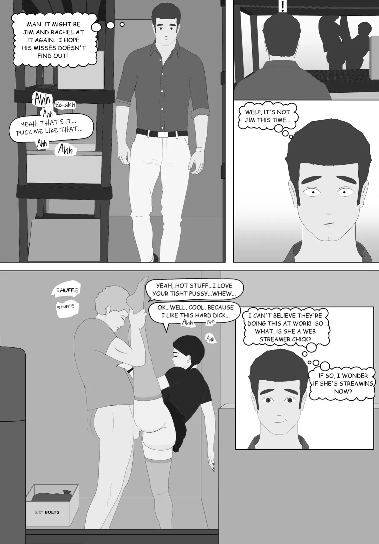 Naughty Business, Chapter 1 "Tim's First Day"