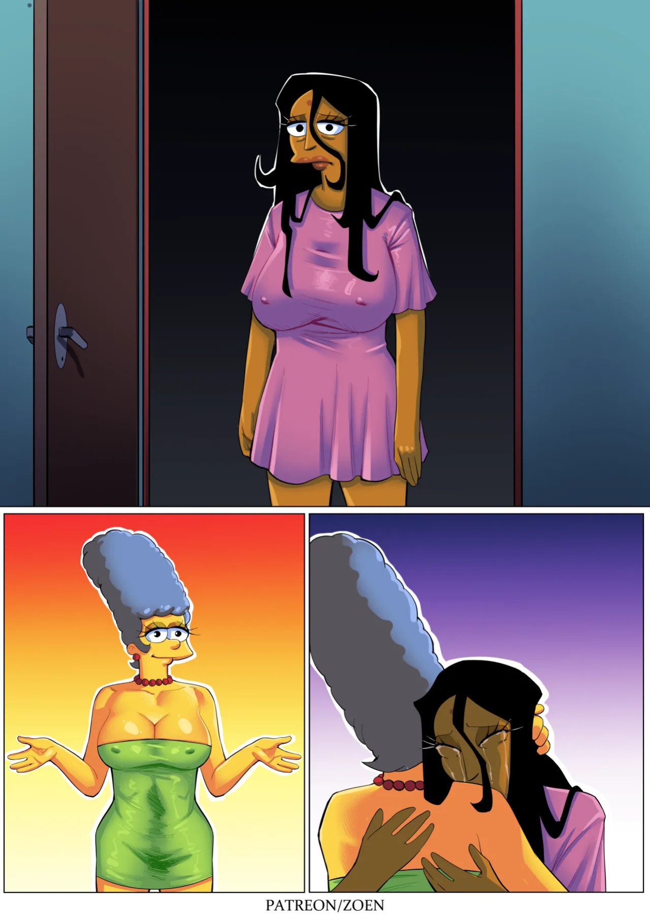 The Simpsons "Manjula's Deal" - By:Zoen