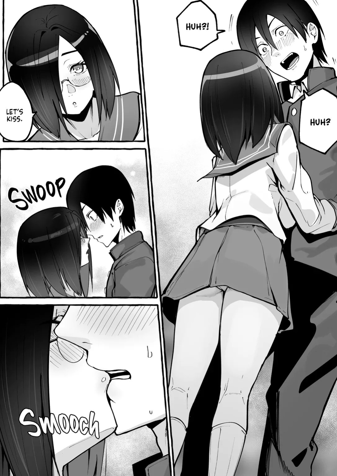 [Fugutake] Kyonyiu kanojo ni hitasura shibori toraremakuru hanashi | Squeeze Until Empty [English] [Decensored] [Digital]