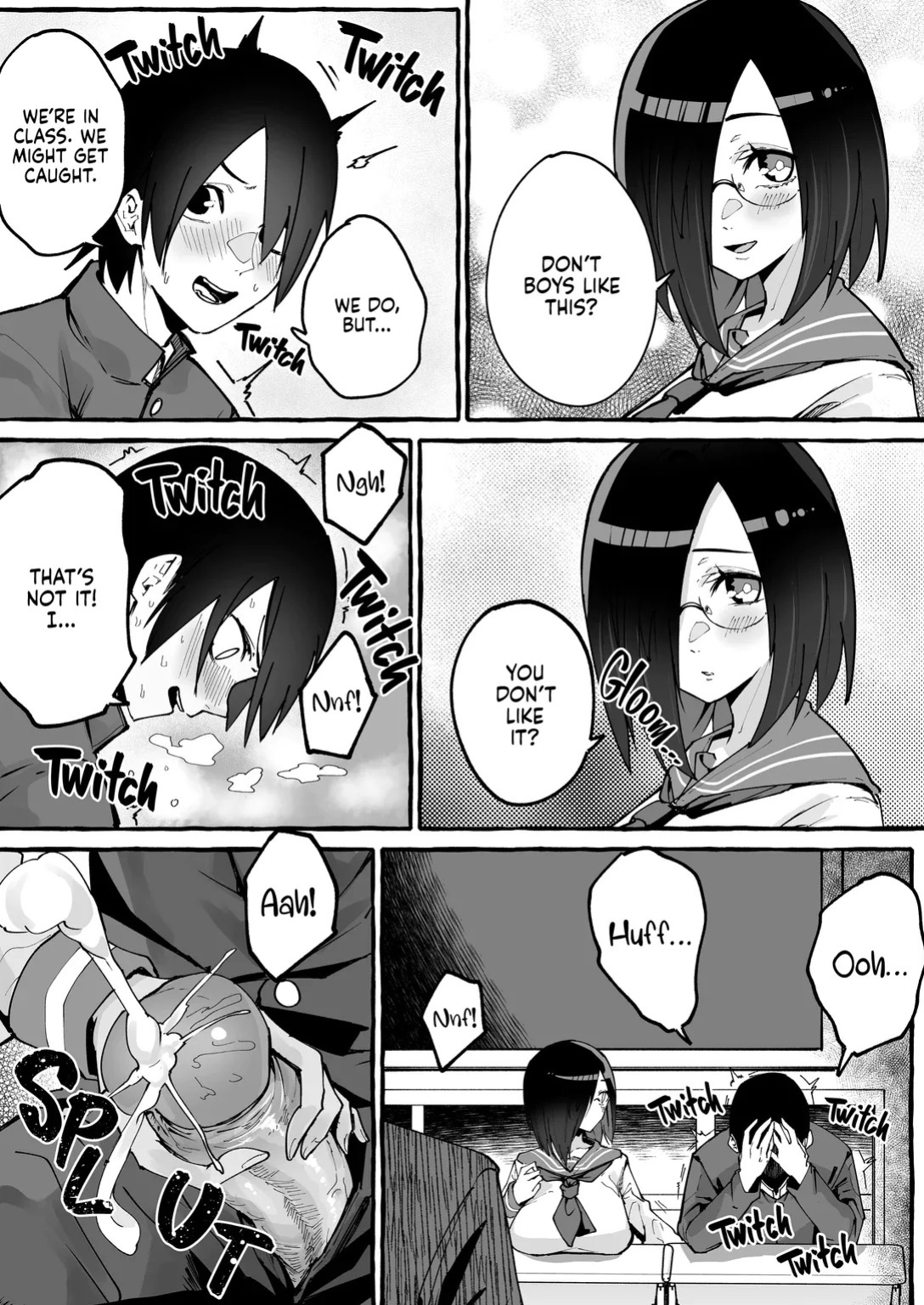 [Fugutake] Kyonyiu kanojo ni hitasura shibori toraremakuru hanashi | Squeeze Until Empty [English] [Decensored] [Digital]