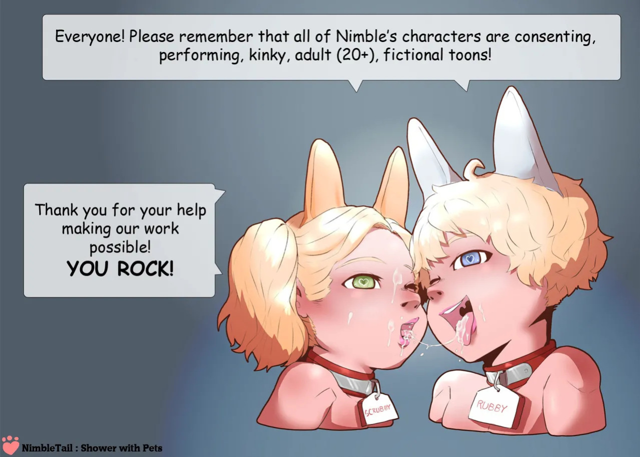 [nimbletail] Shower with pets