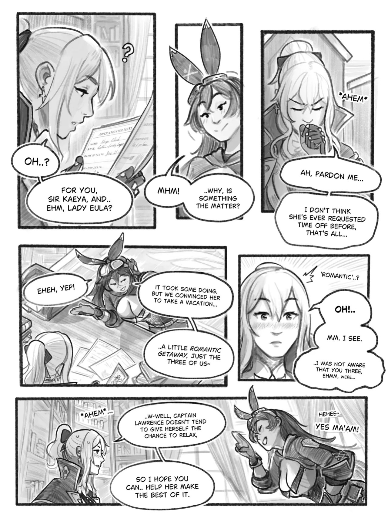 [Calamari Cakes] Knighty Night 2 (Genshin Impact) [Ongoing]