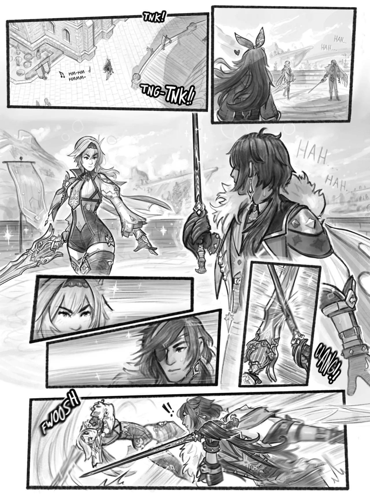 [Calamari Cakes] Knighty Night 2 (Genshin Impact) [Ongoing]