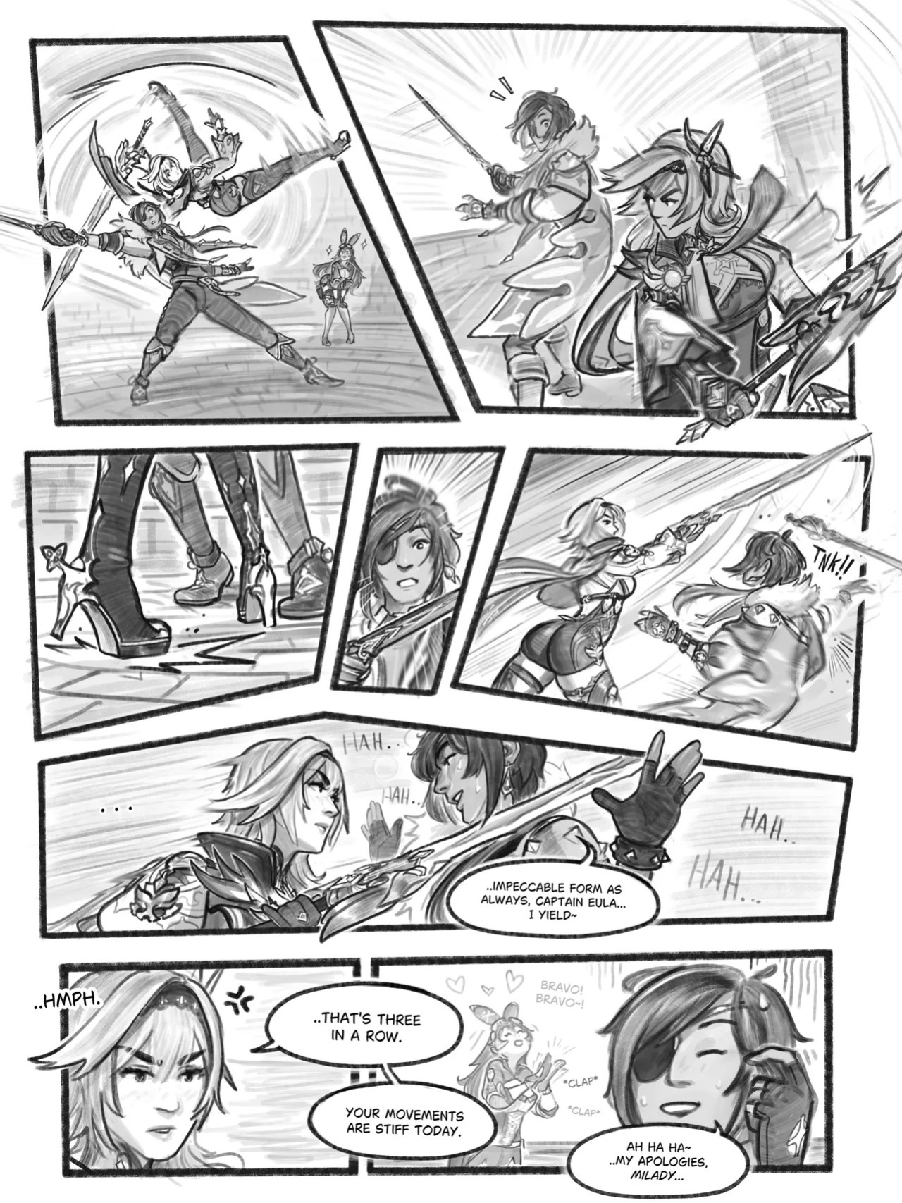 [Calamari Cakes] Knighty Night 2 (Genshin Impact) [Ongoing]