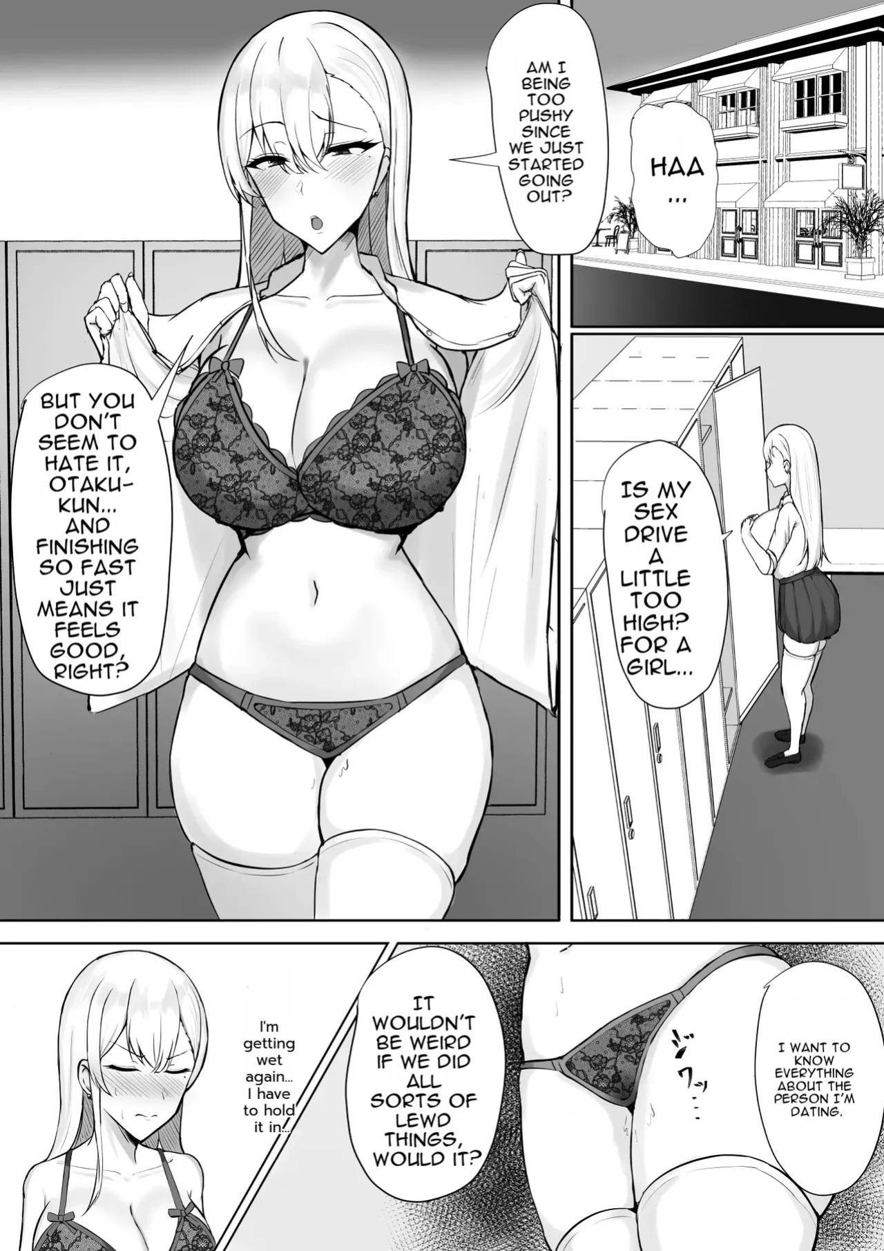 [Sweet Apple. (Mitty)] Gal na Kanojo wa Otaku yori mo Tsuyoi Osu ga Suki [English]