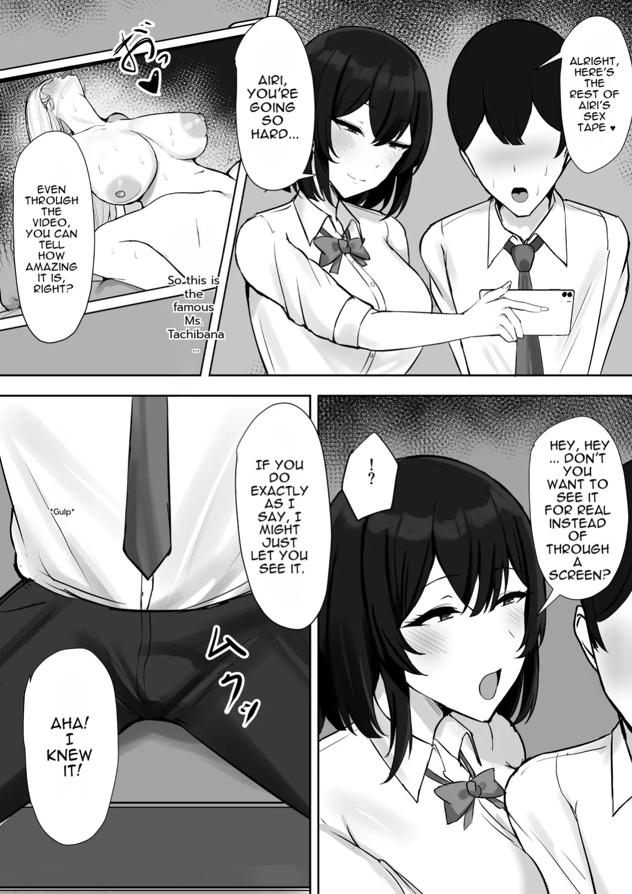 [Sweet Apple. (Mitty)] Gal na Kanojo wa Otaku yori mo Tsuyoi Osu ga Suki [English]